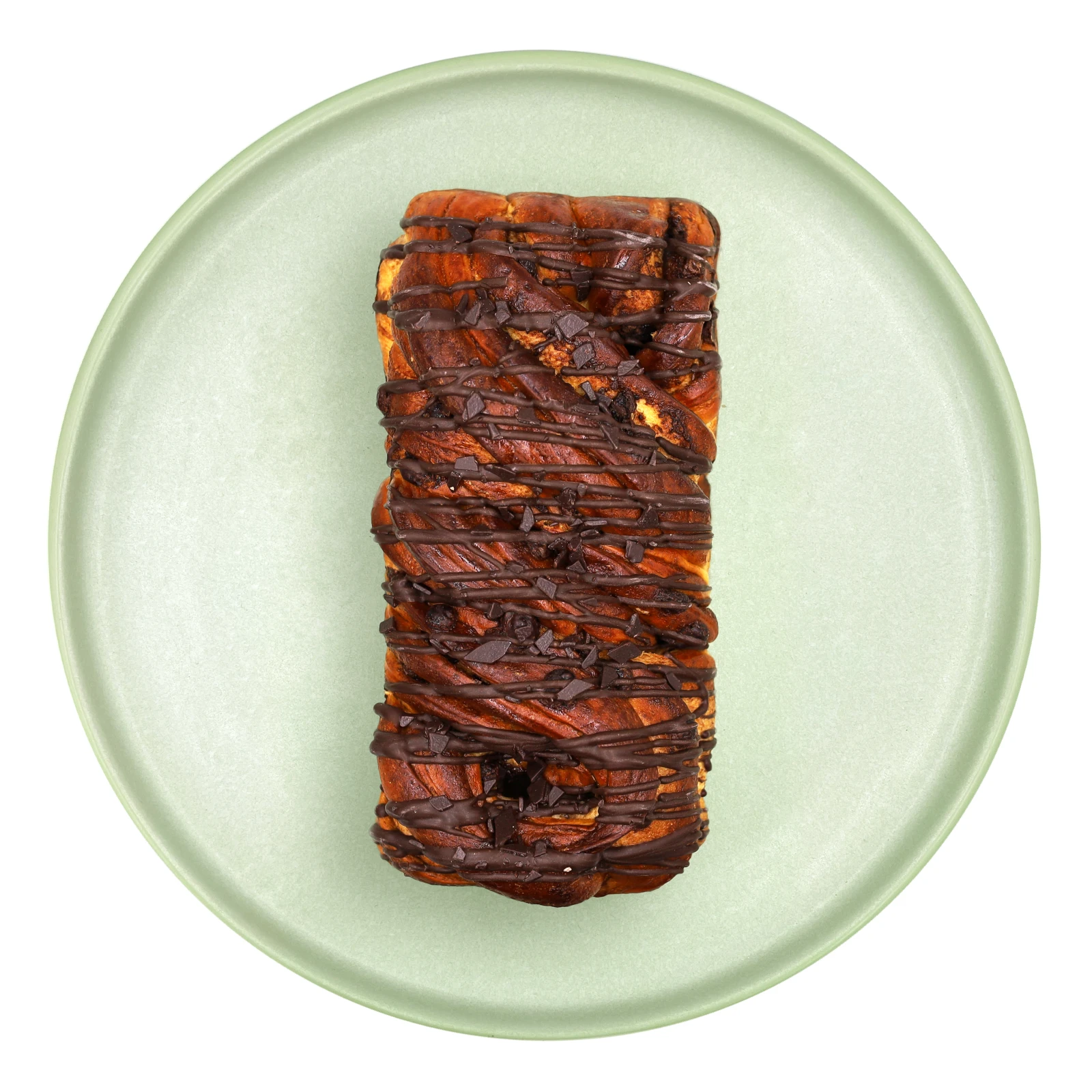 Булка Горбушка плетена з шоколадною начинкою 250г Фото №:1