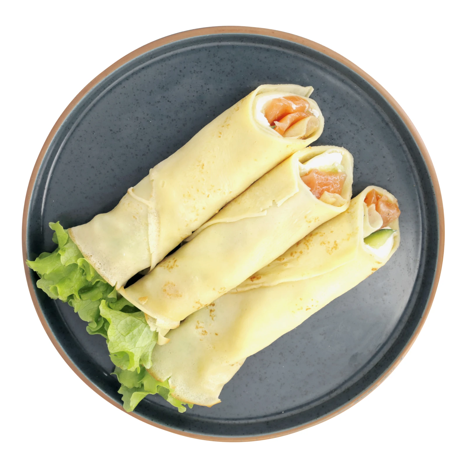 Млинці з лососем та ніжним крем-сиром фасовані Фото №:1