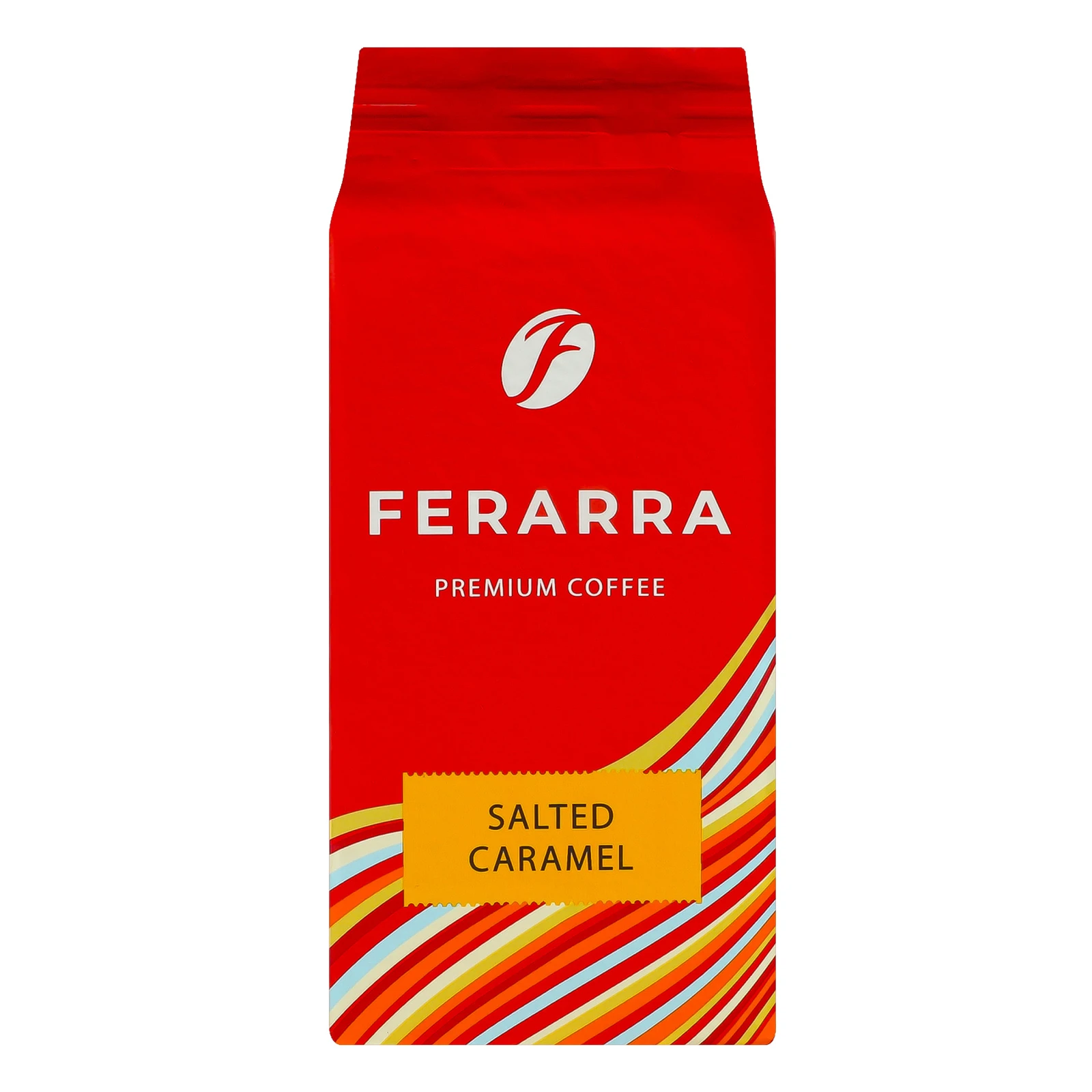 Кава Ferarra Salted caramel натуральна смажена мелена з ароматом солона карамель 250г