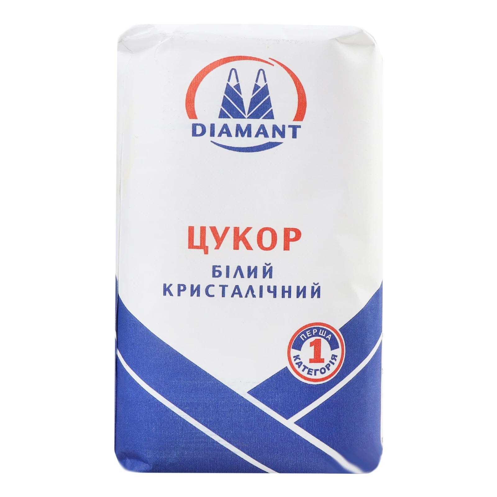 Цукор Diamant 1кг білий кристалічний папір Новинка