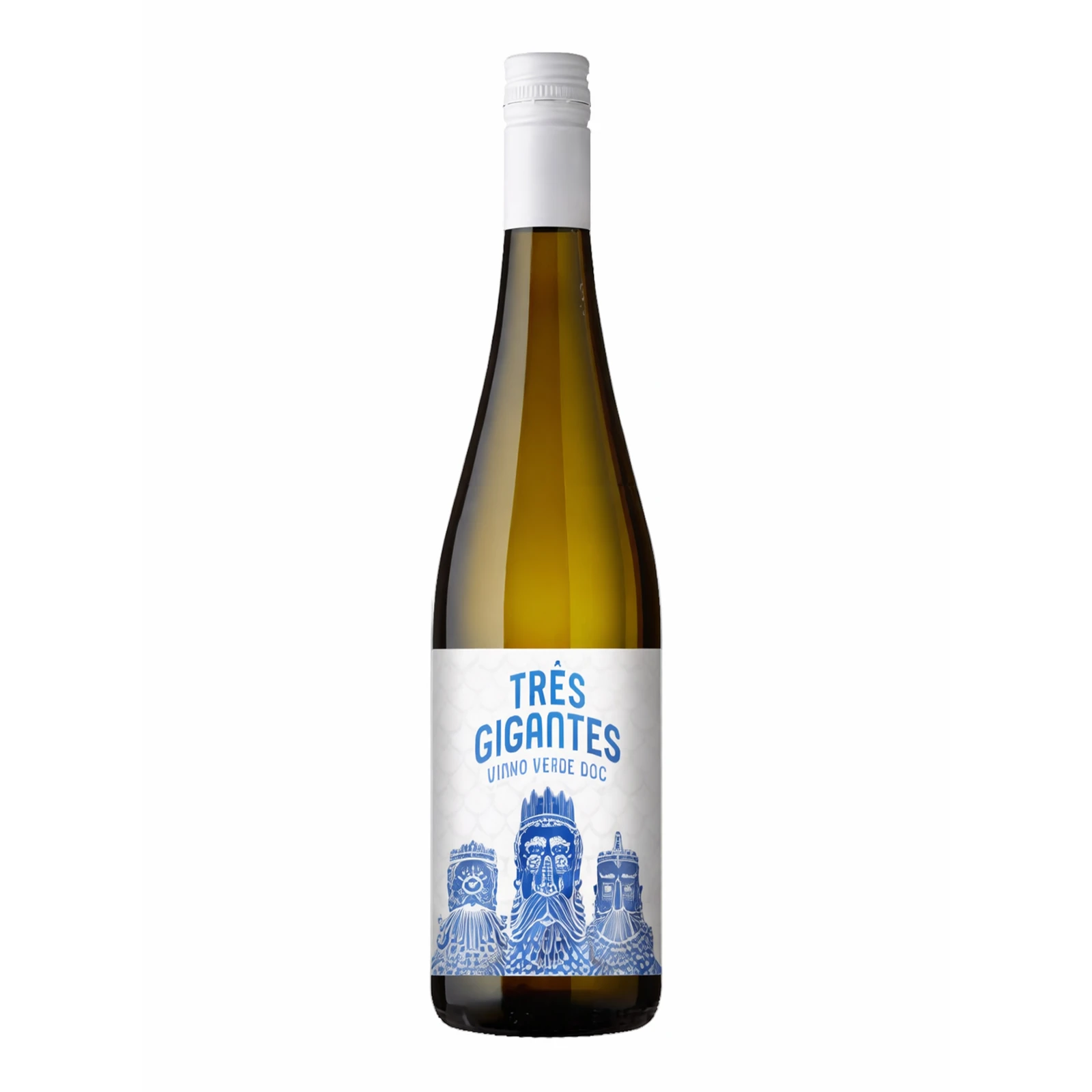 Вино Tres Gigantes Vinho Verde DOC Branco виноградне біле сухе 11% 0.75л