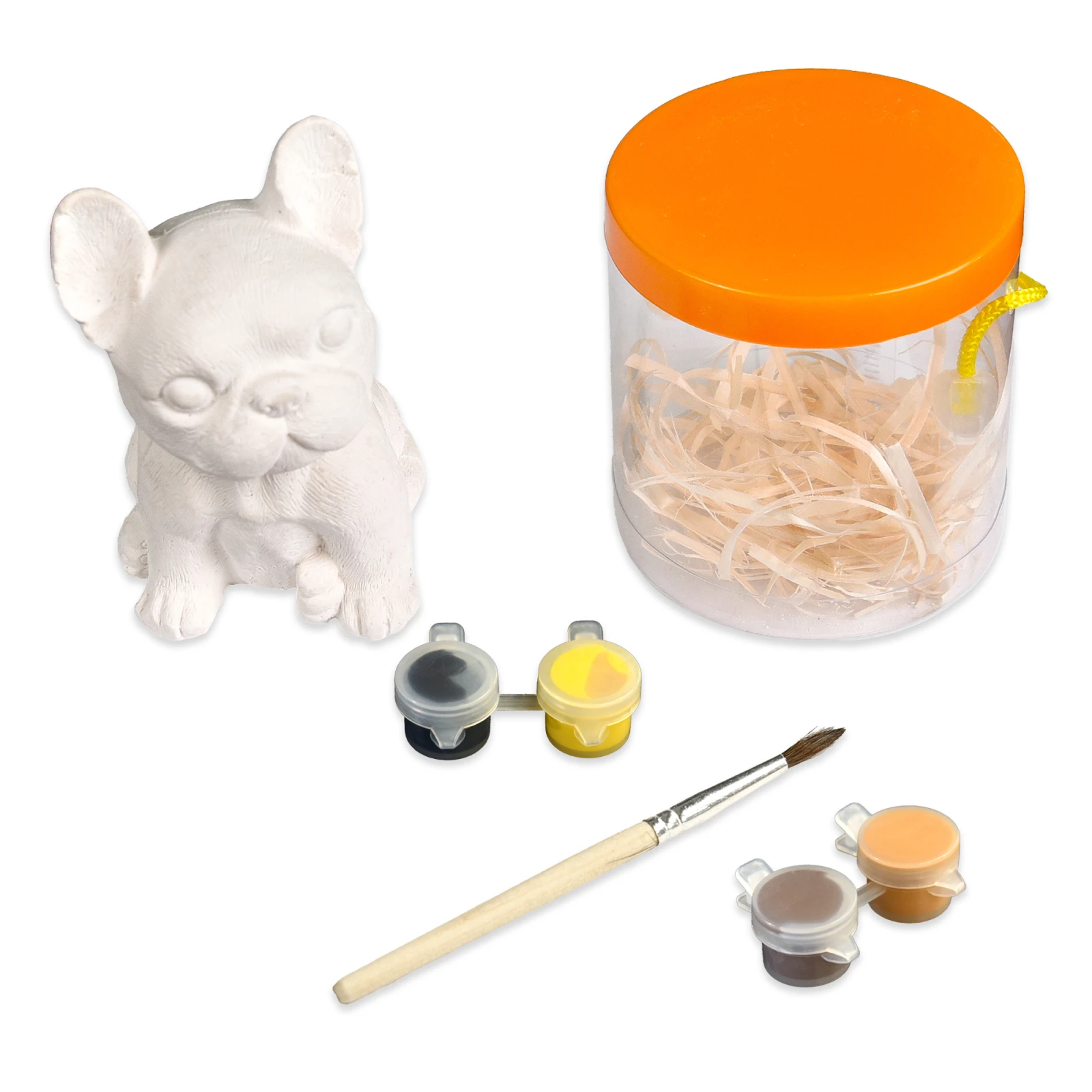 Набір для творчості Strateg Гіпсова розмальовка Песик (30944) Фото №:3