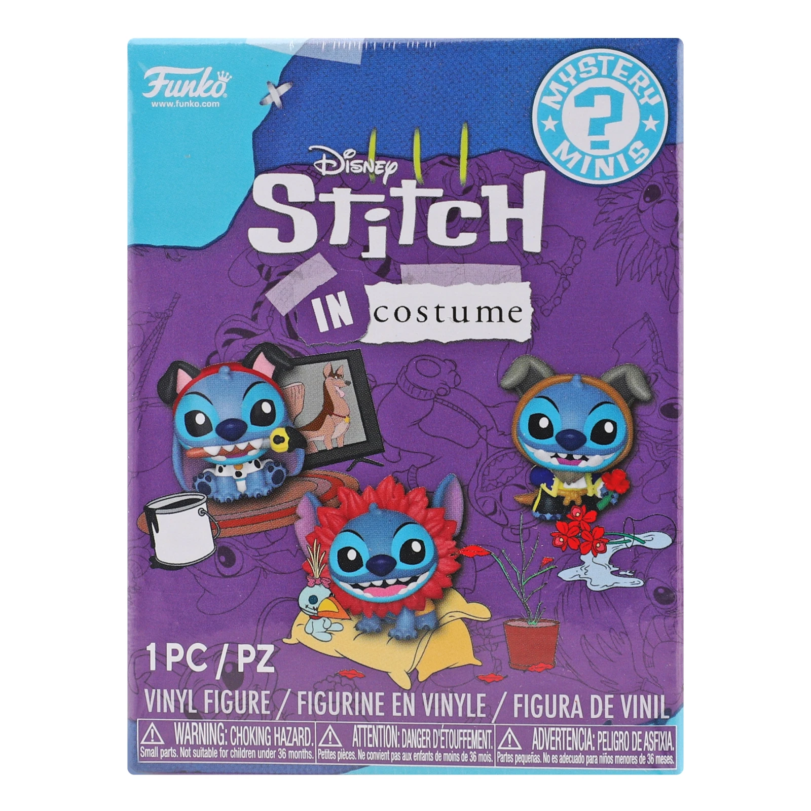 Фігурка ігрова Funko Mystery Minis Стіч у костюмі 76081 в асортименті