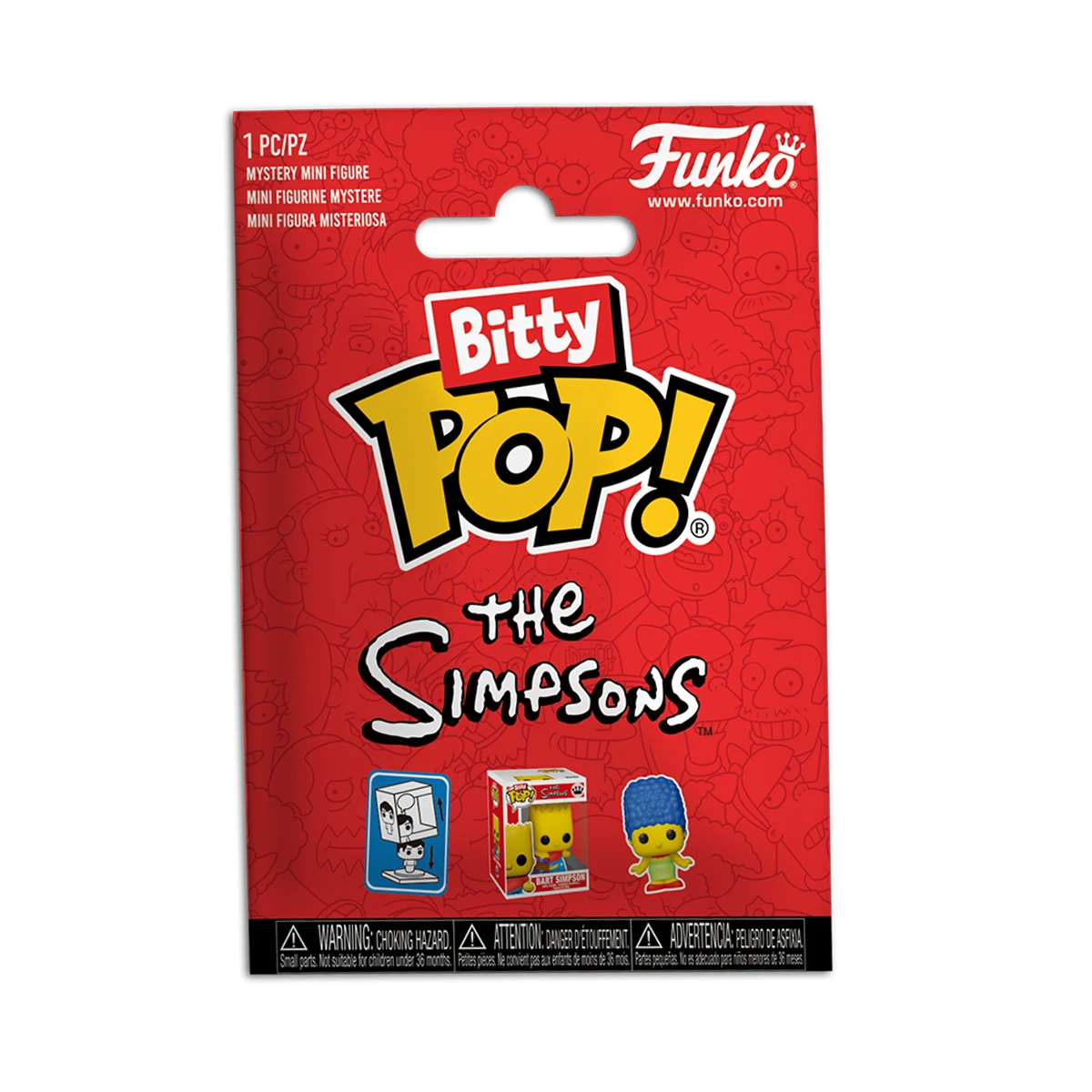 Фігурка ігрова Funko Bitty Pop! Сімпсони 85722 в асортименті
