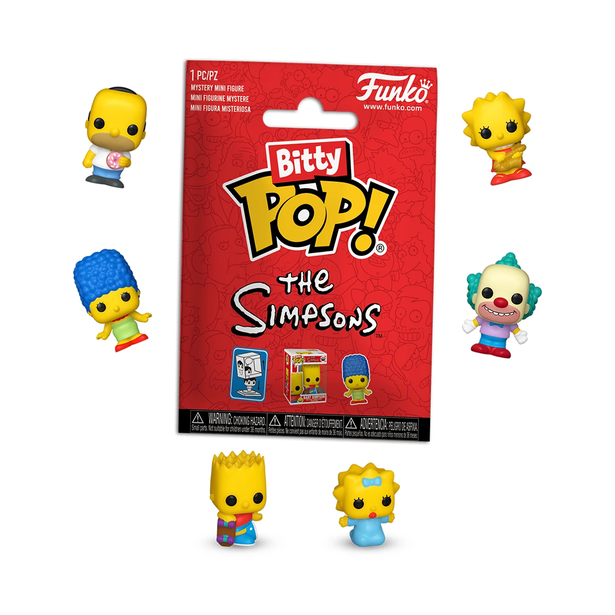 Фігурка ігрова Funko Bitty Pop! Сімпсони 85722 в асортименті фото 3
