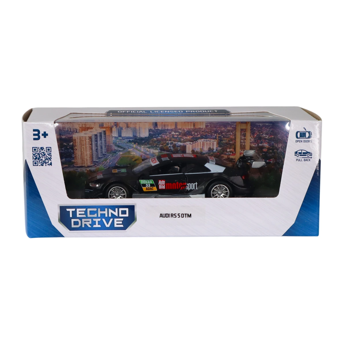 Іграшка TechnoDrive Автомодель Audi RS 5 DTM чорна Фото №:1