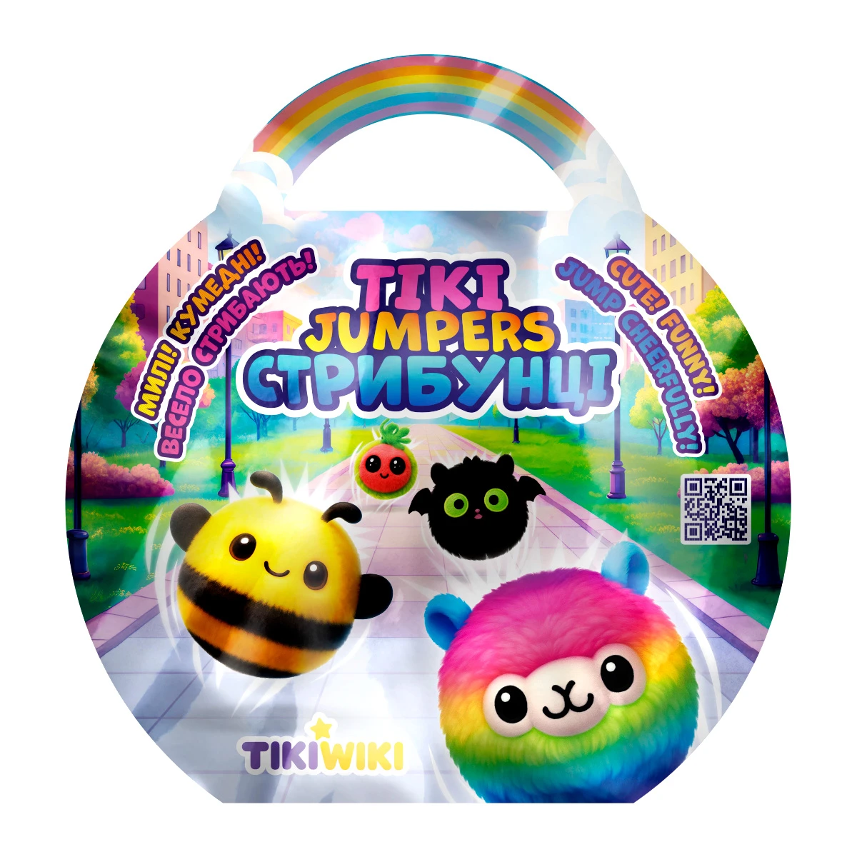 Іграшка-сюрприз Tiki Wiki Тікі-стрибунці BB2025 в асортименті