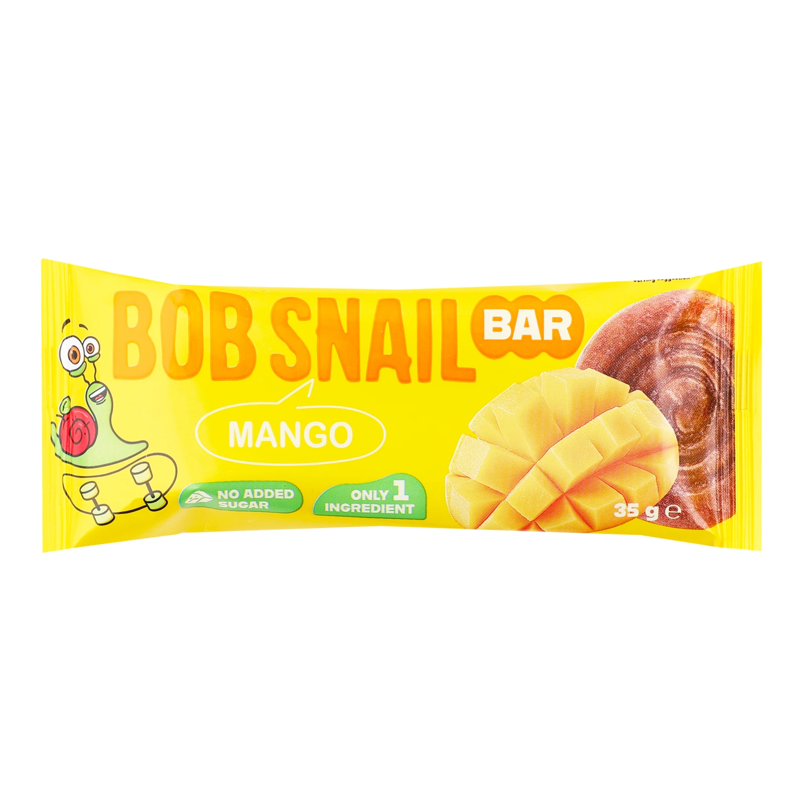 Батончик Bob Snail фруктовий Манго 35г Фото №:1