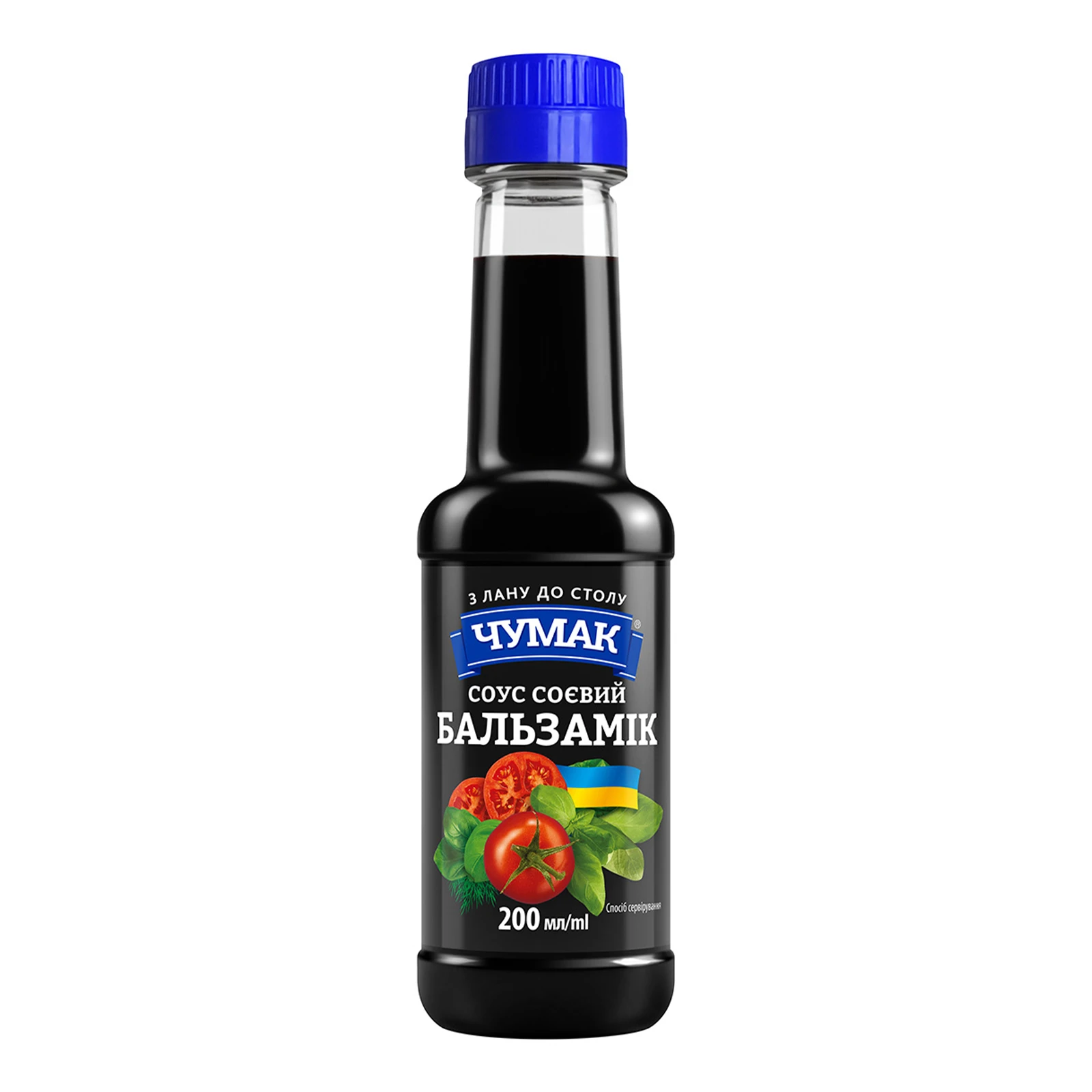 Соус Чумак 200мл Соєвий Бальзамік пл/пляш Новинка Фото №:1