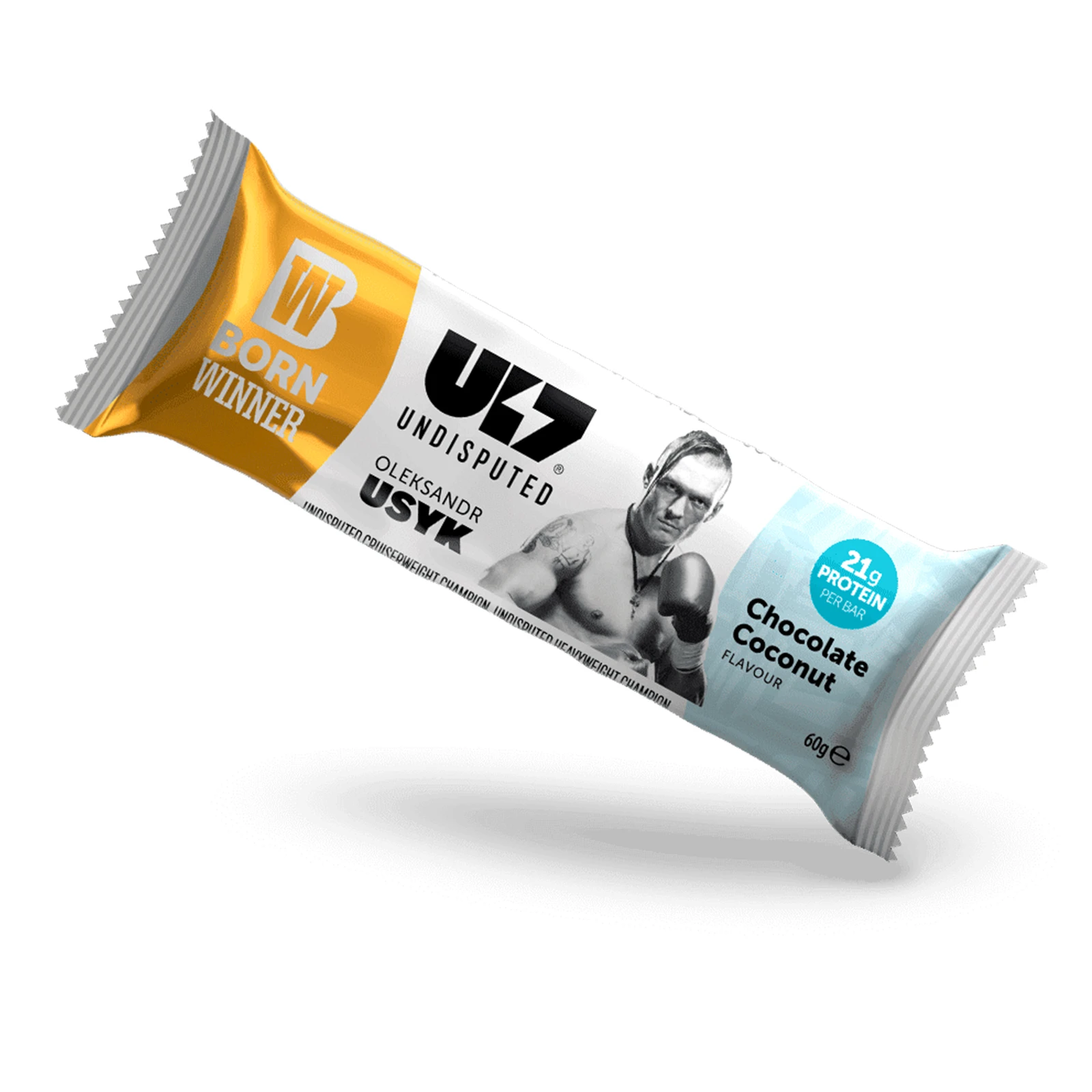 Батончик Born Winner U17 Undisputed протеїновий зі смаком шоколаду та кокосу 60г Фото №:1