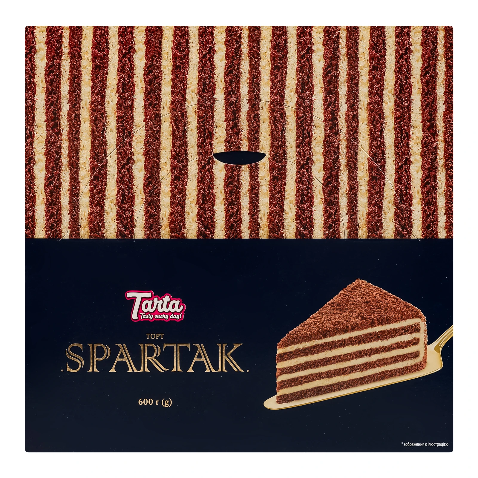 Торт Tarta Spartak 600г Фото №:1