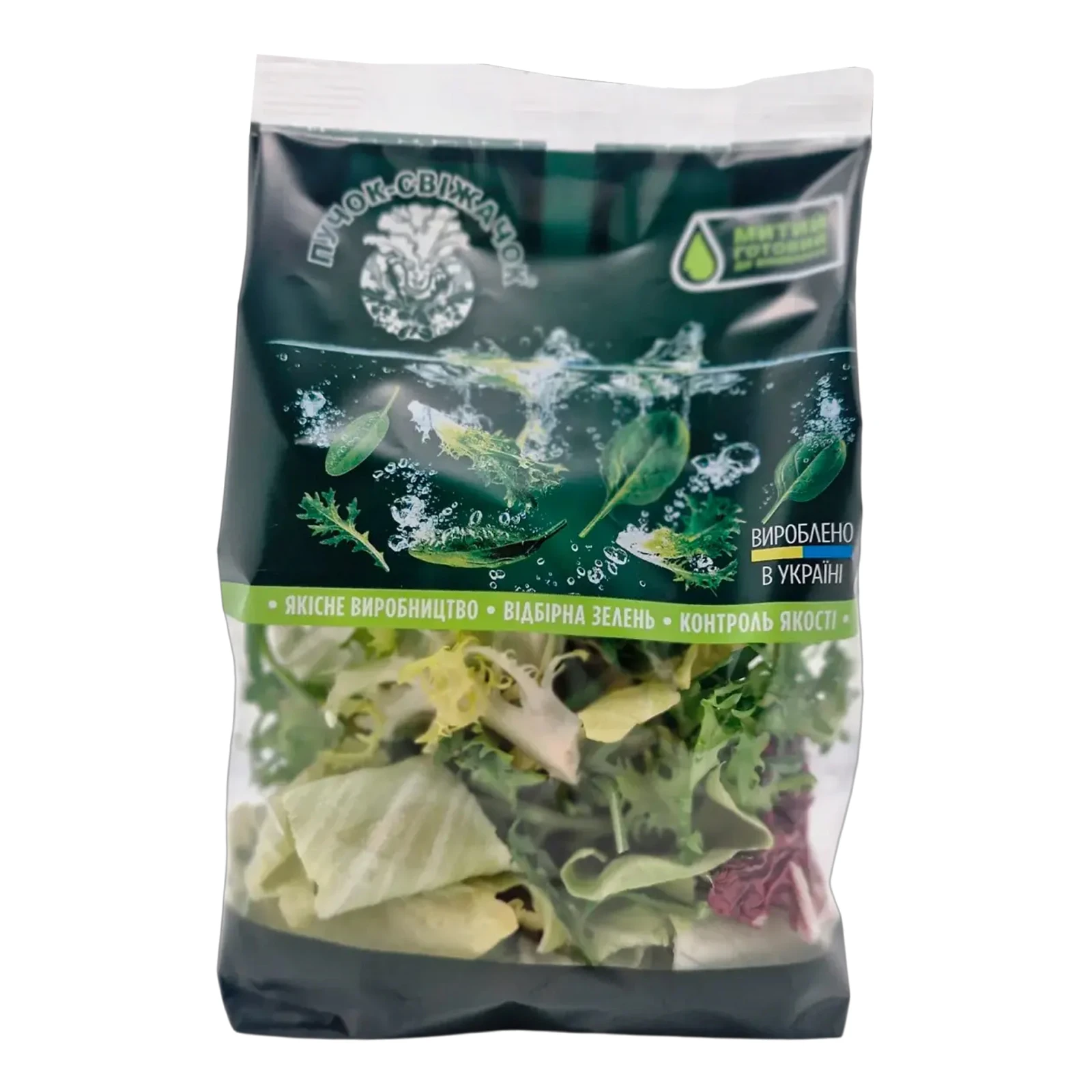 Салат Пучок-Свіжачок 90г фрізе з маш Новинка Фото №:1