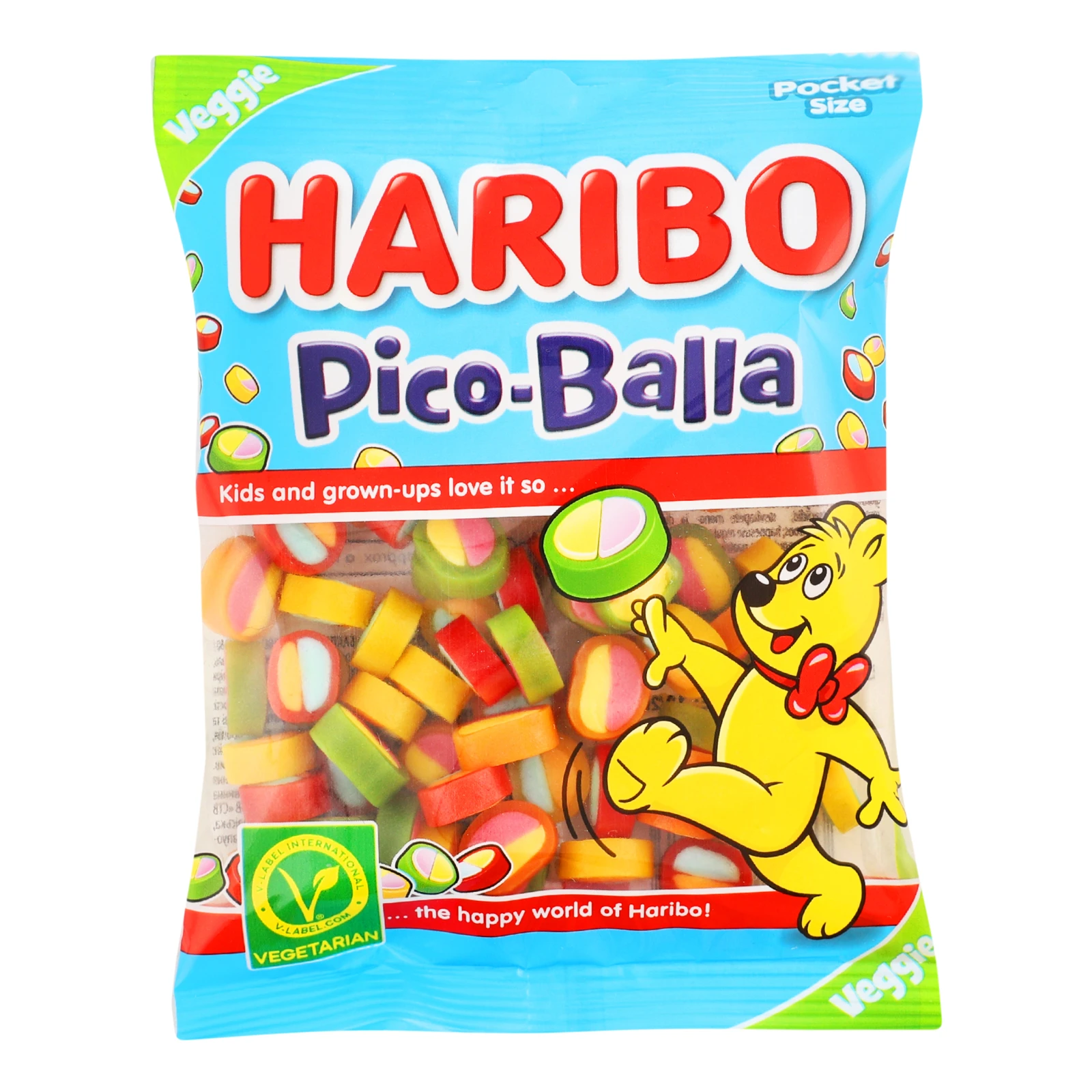Цукерки желейні Haribo 85г Pico-Balla Новинка Фото №:1