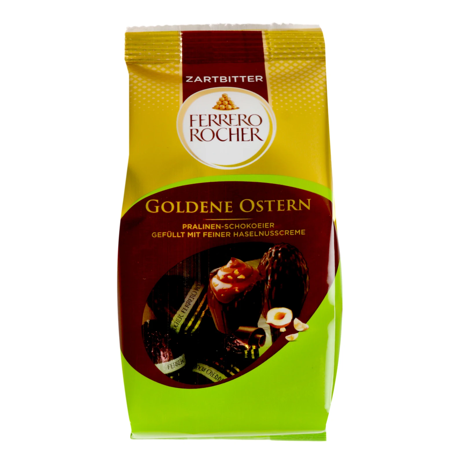 Цукерки Ferrero Rocher 90г Pralinen Schokoeier Zartbitter Новинка Фото №:1
