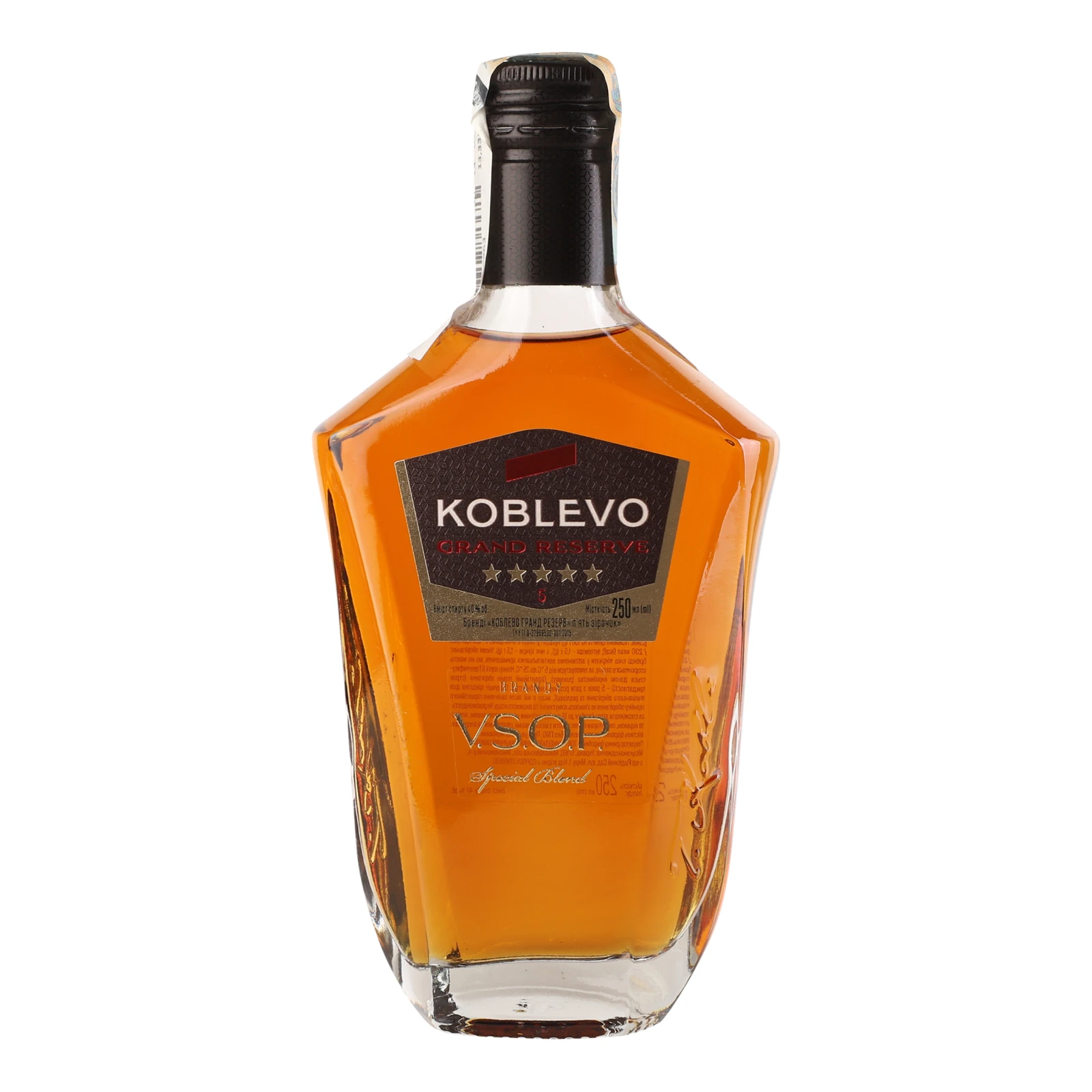 Бренді Koblevo Grand Reserve VSOP 5 зірок 40% 0.25л
