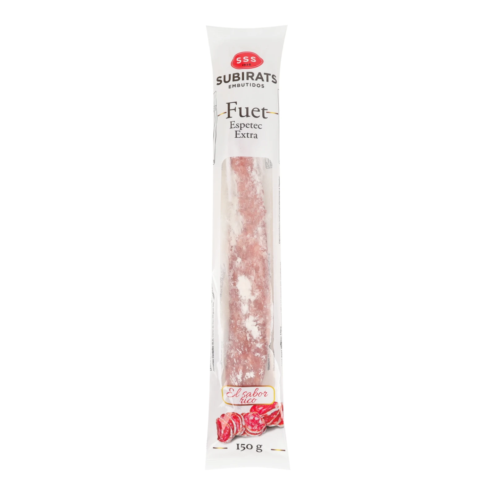 Ковбаса Subirats 150г Fuet с/в