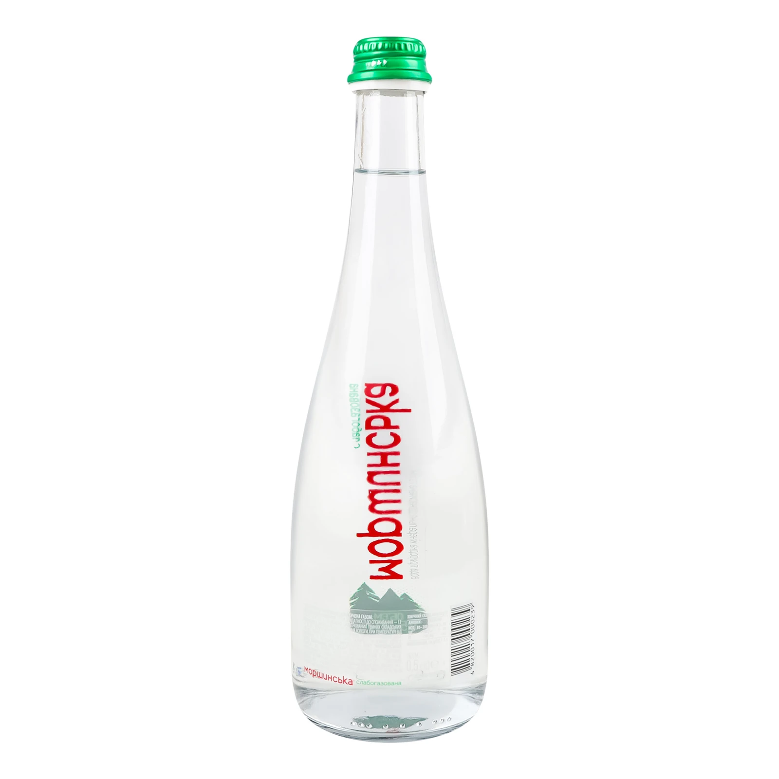 Вода мінеральна Моршинська слабогазована 0.5л Фото №:2