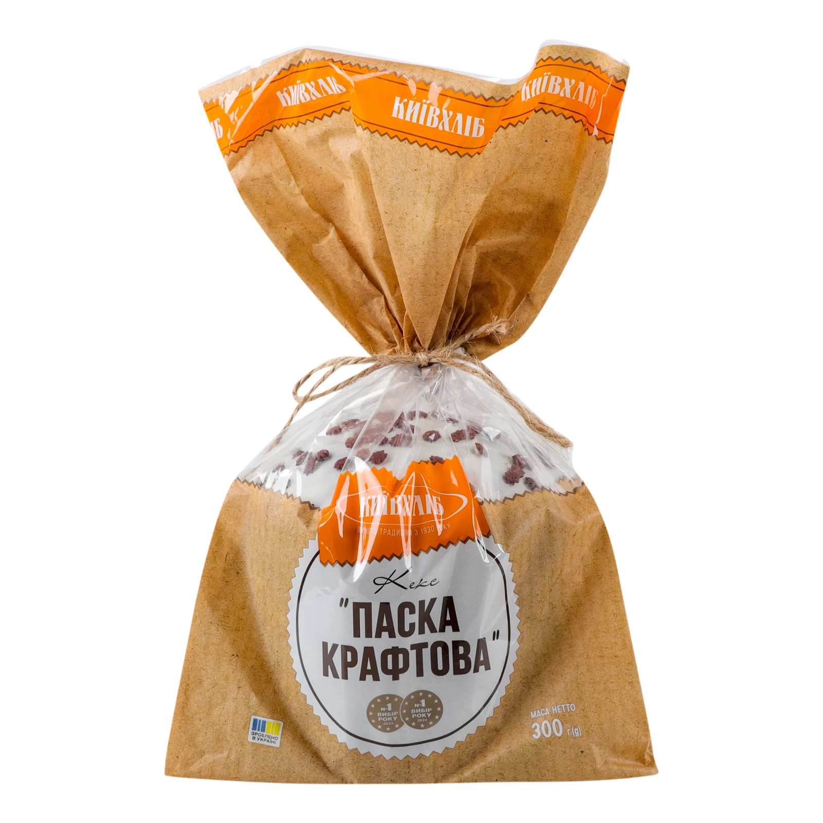 Кекс Київхліб 300г Пасха Крафтова Фото №:1