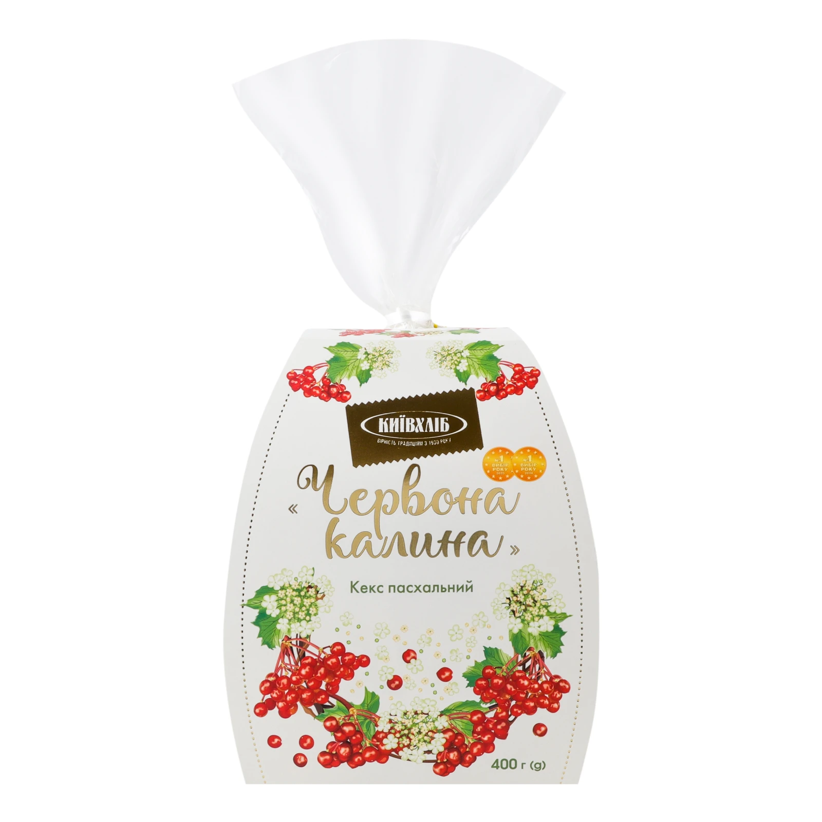 Кекс Київхліб 400г пасхальний Червона калина Фото №:2