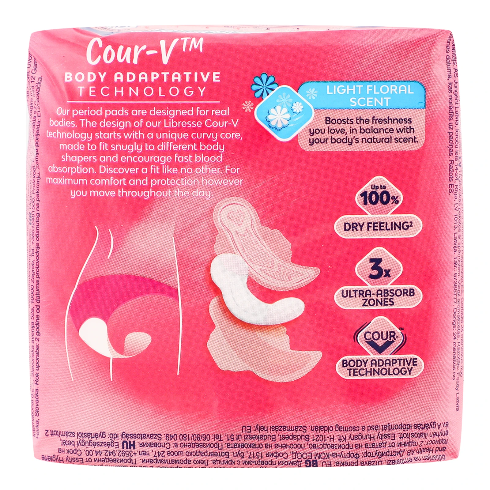 Прокладки Libresse 10шт ultra deo freshness&protection гігієнічні Новинка Фото №:2