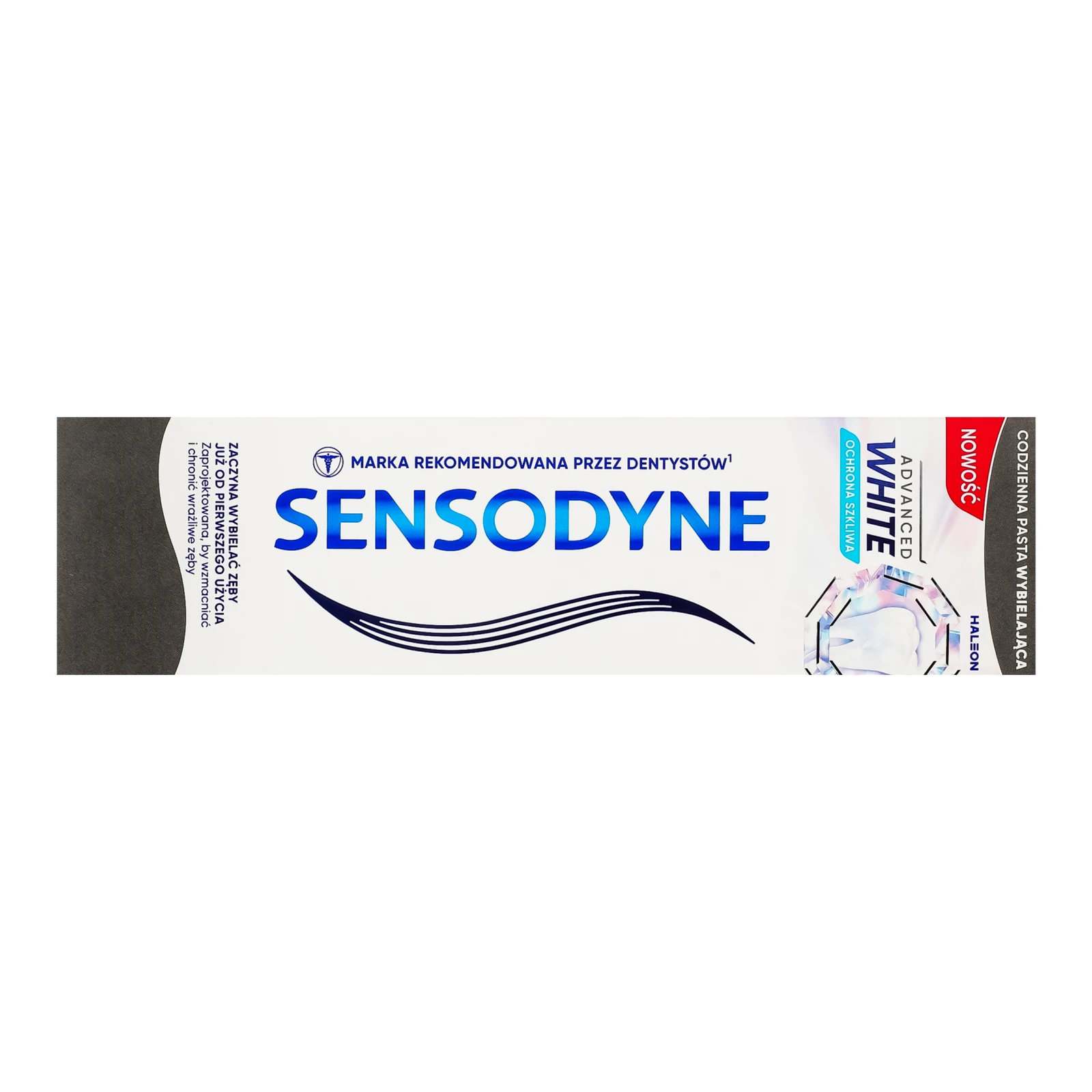 Паста зубна Sensodyne Вдосконалене вибілювання Захист емалі з фтором 75мл Фото №:2