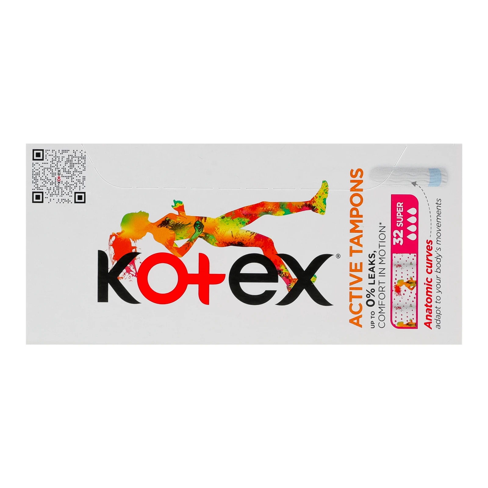 Тампони Kotex гігієнічні Active Super 32шт Фото №:2