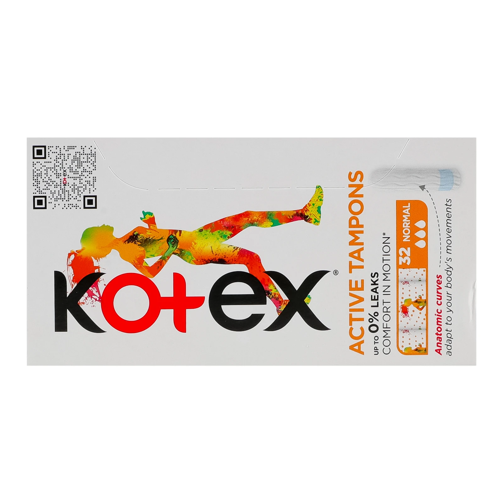 Тампони Kotex гігієнічні Active Normal 32шт Фото №:2