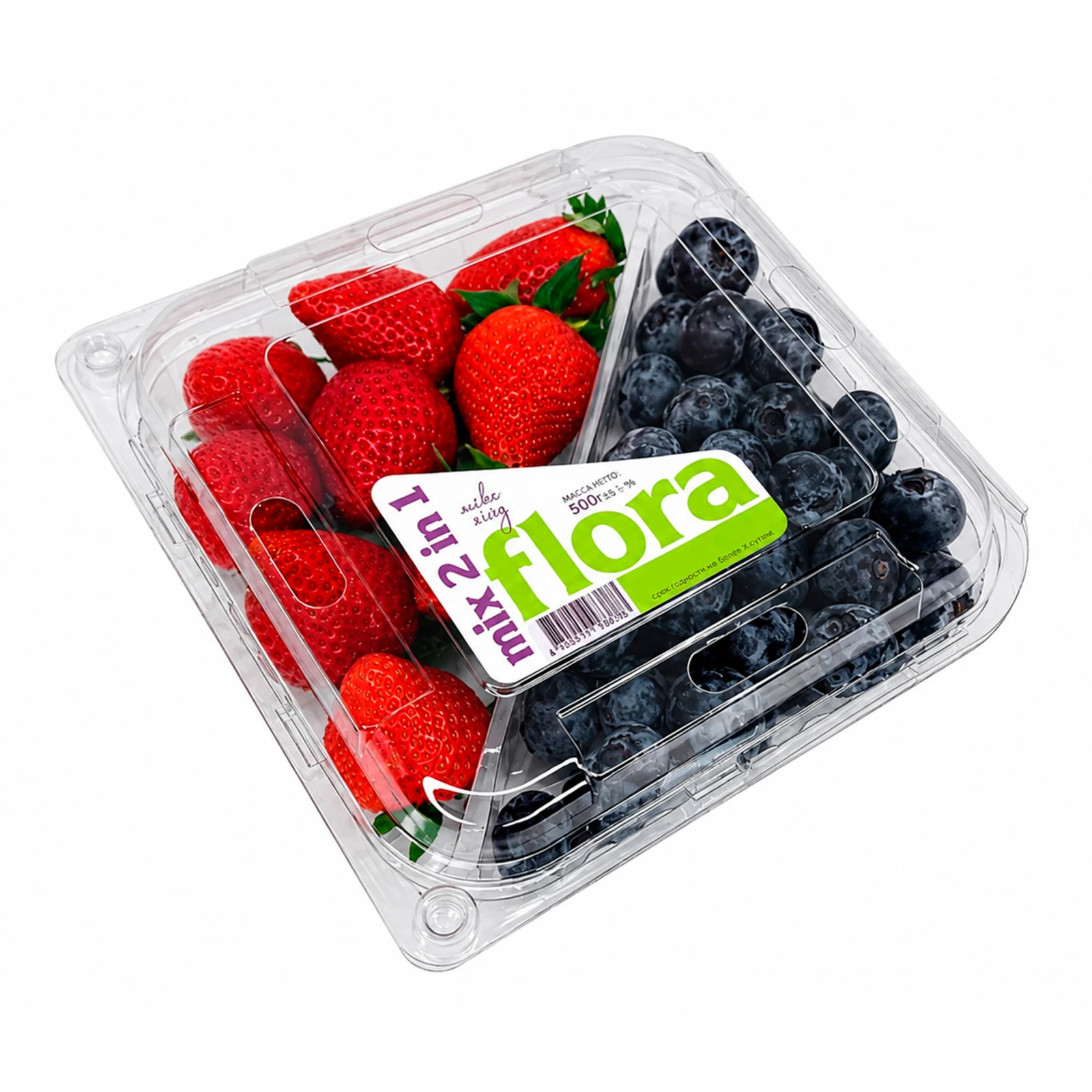 Мікс Flora ягодний 2в1 500г
