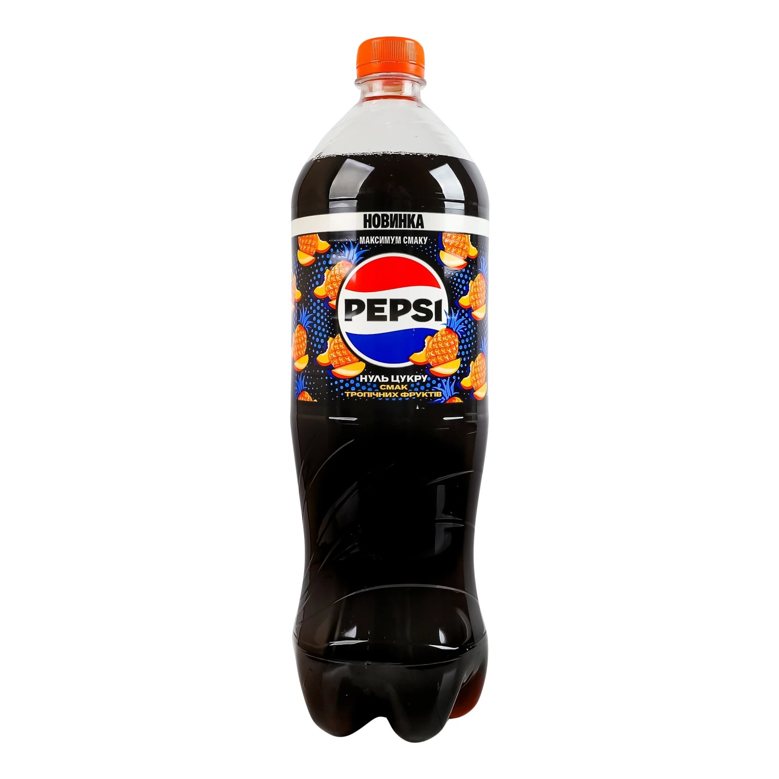 Напій Pepsi Нуль цукру безкалорійний сильногазований Тропікал 1.25л Фото №:1