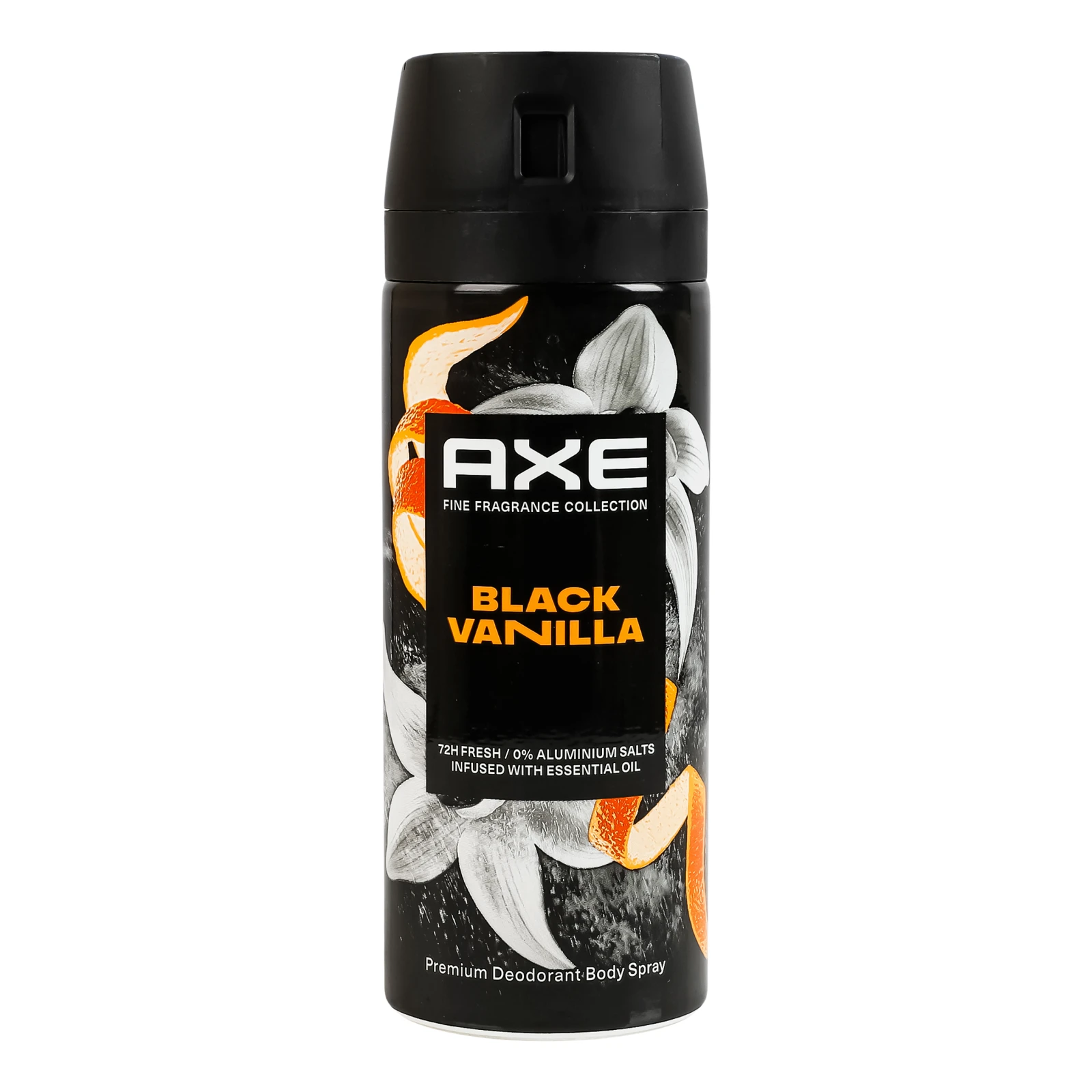 Дезодорант Axe Fine fragrance collection Black vanilla 72 години аерозоль 150мл Фото №:1