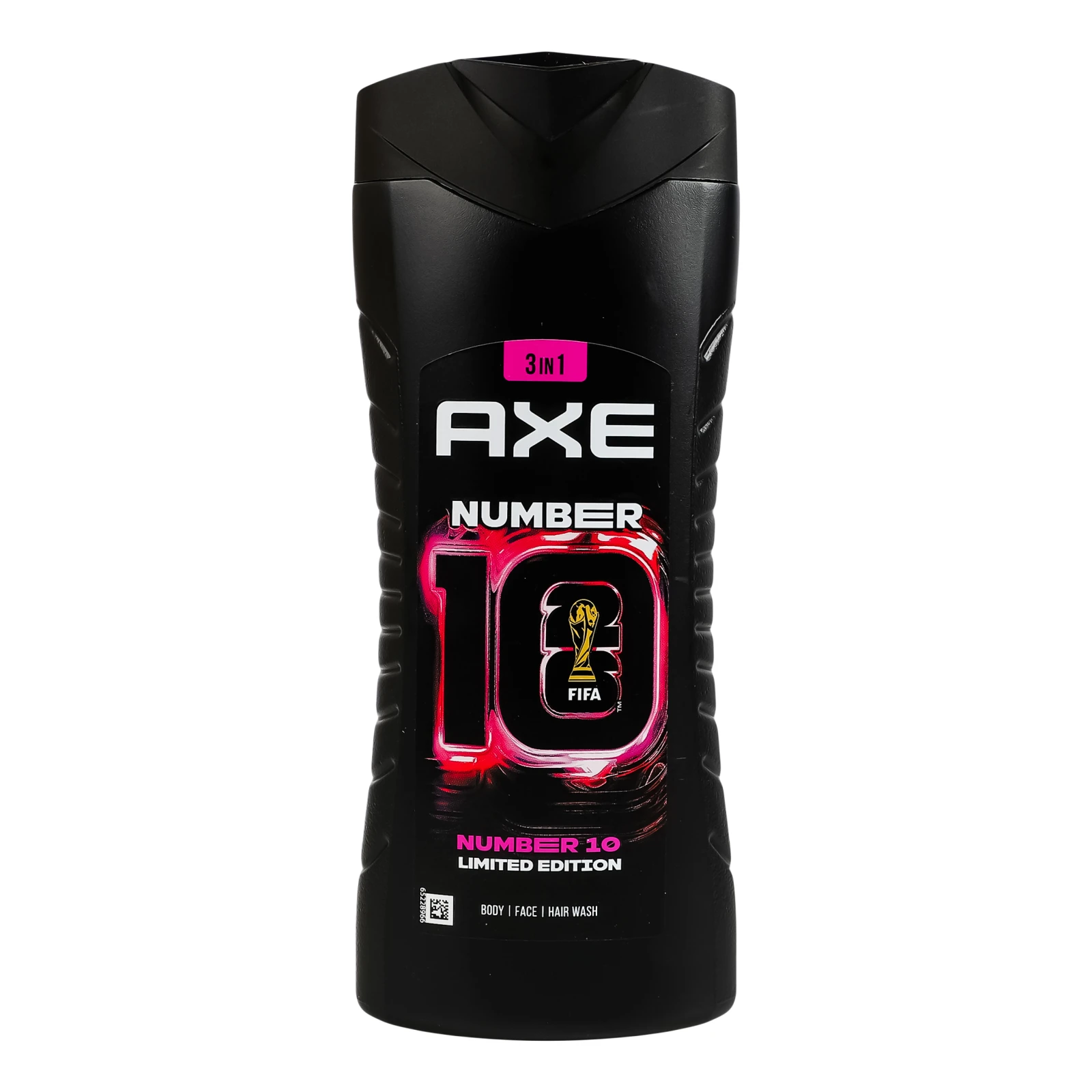 Гель для душу та шампунь Axe Номер 10 3в1 400мл Фото №:1