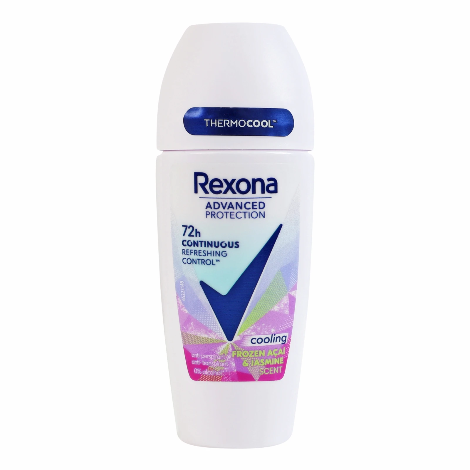 Антиперспірант Rexona Advanced protection охолоджуючий зі свіжістю ягід асаї та жасмину 72 години кульковий 50мл Фото №:1
