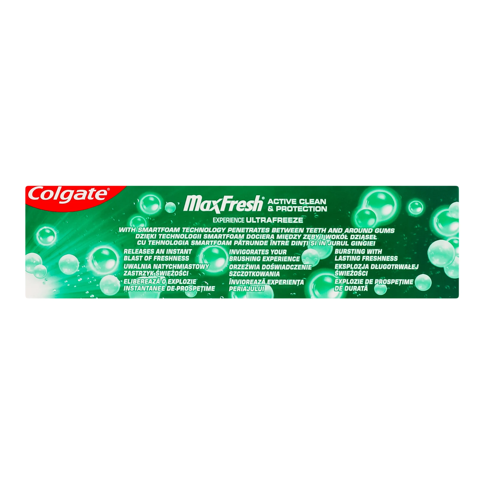 Паста зубна Colgate MaxFresh Ultrafreeze Active сlean&Protect 75мл Фото №:2
