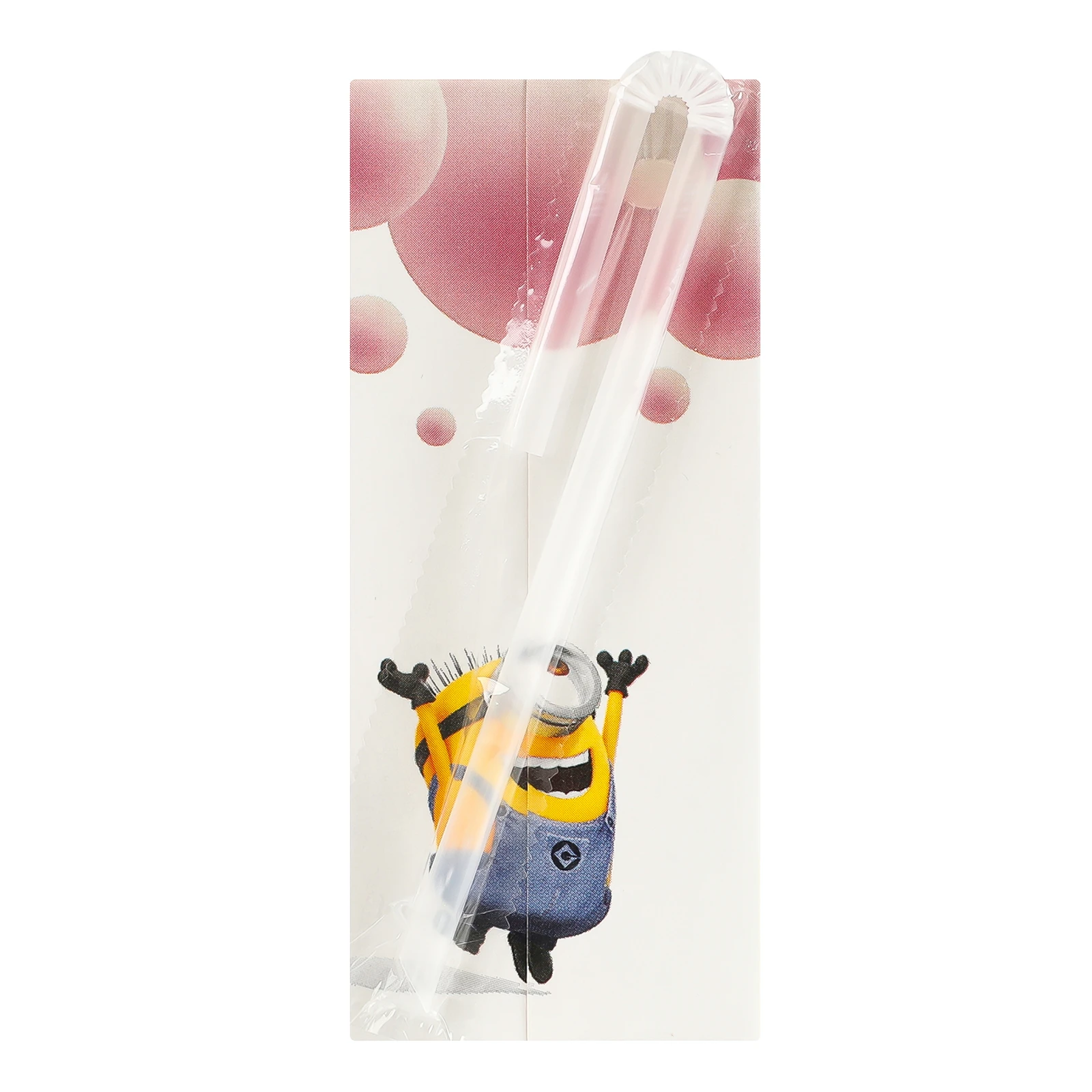 Коктейль молочний Minions безлактозний ультрапастеризований з фруктовим наповнювачем зі смаком Бабл-гам 2% 200г фото 2