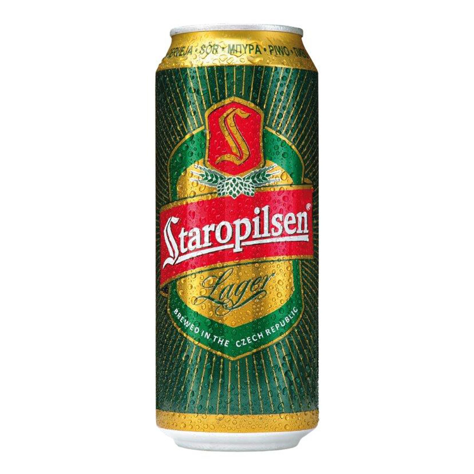 Пиво Star of Pilsen Lager світле пастеризоване 4.7% 0.5л