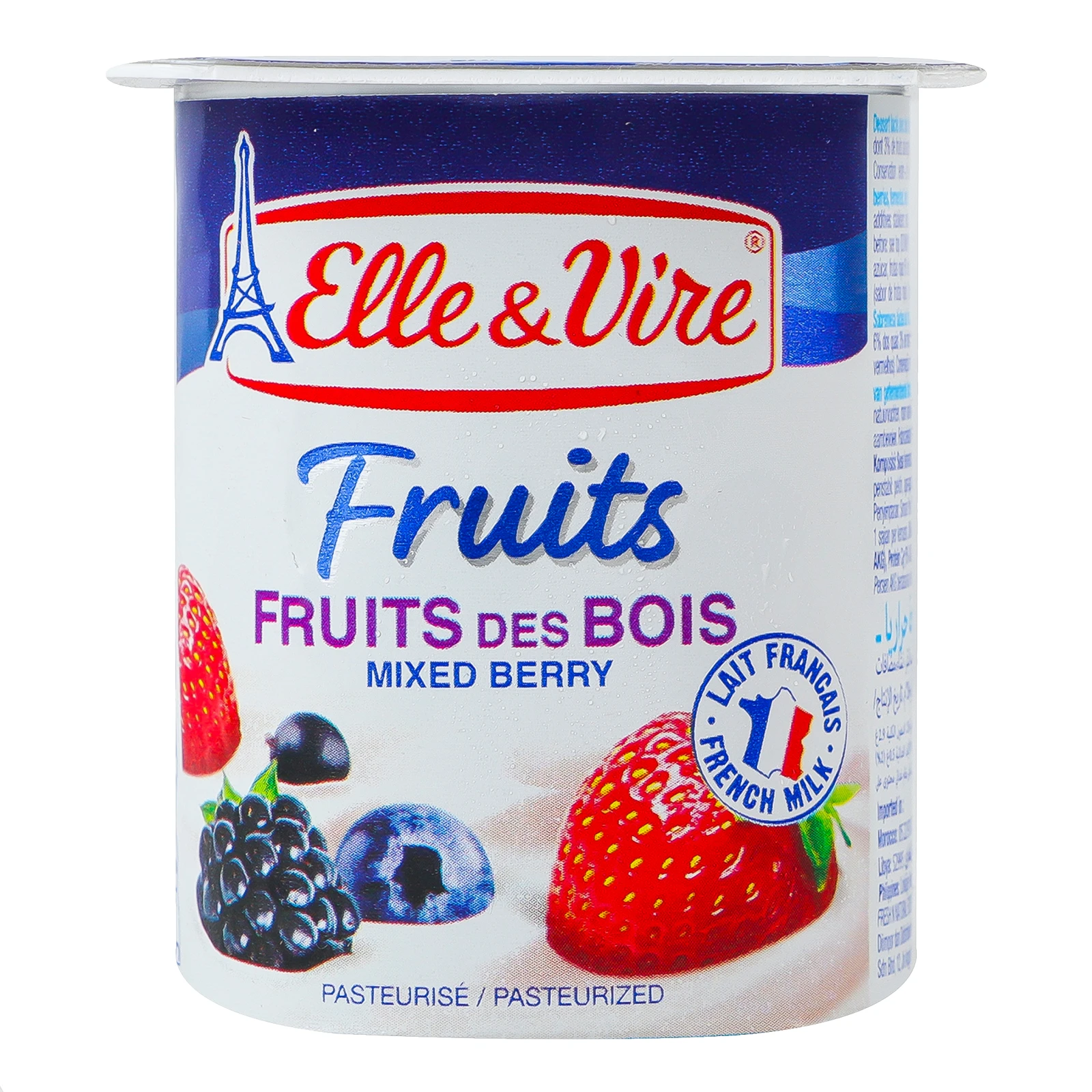 Десерт молочний Elle&Vire Fruits з лісовими ягодами 2.3% 125г