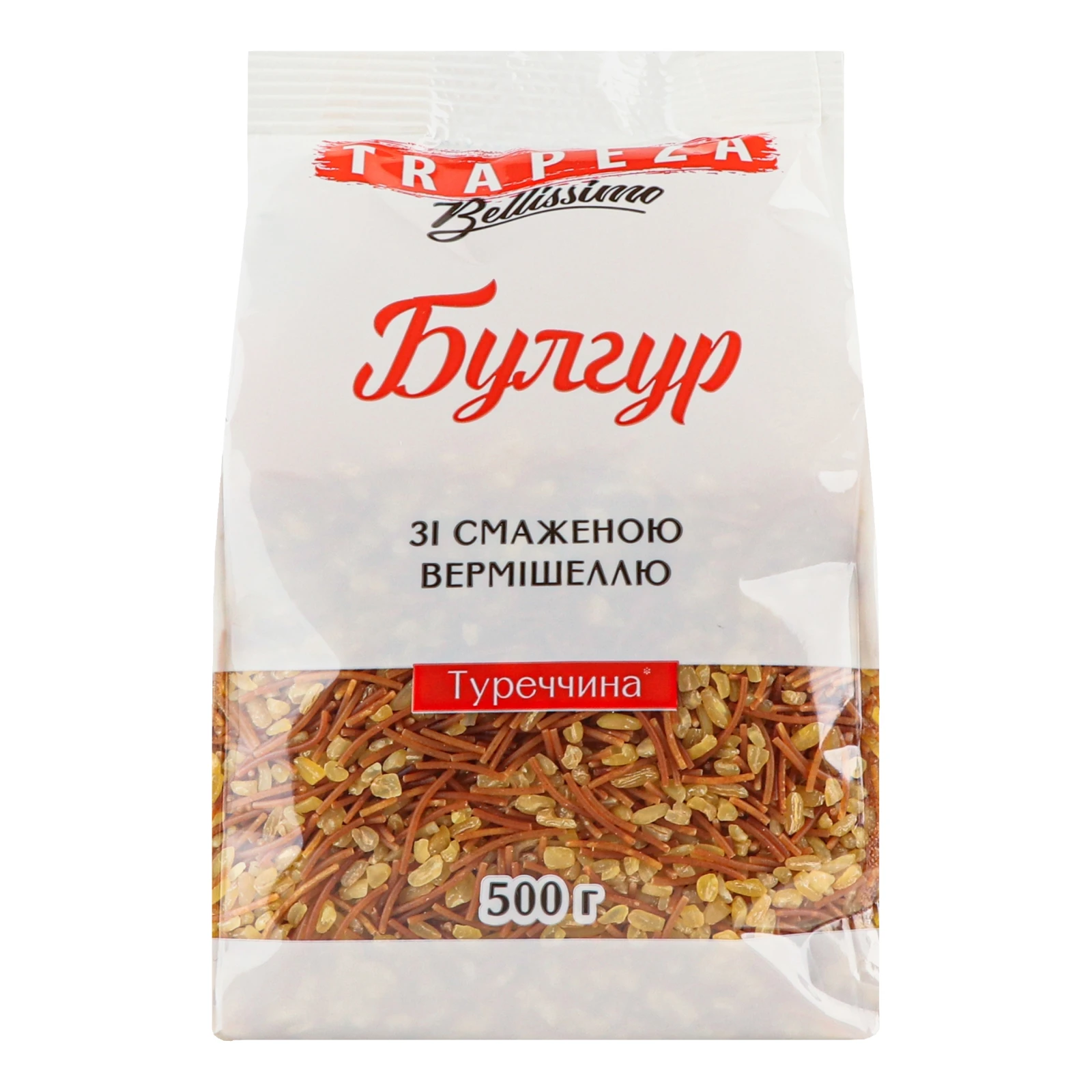 Крупа Trapeza 500г булгур зі смаженою вермішеллю Новинка