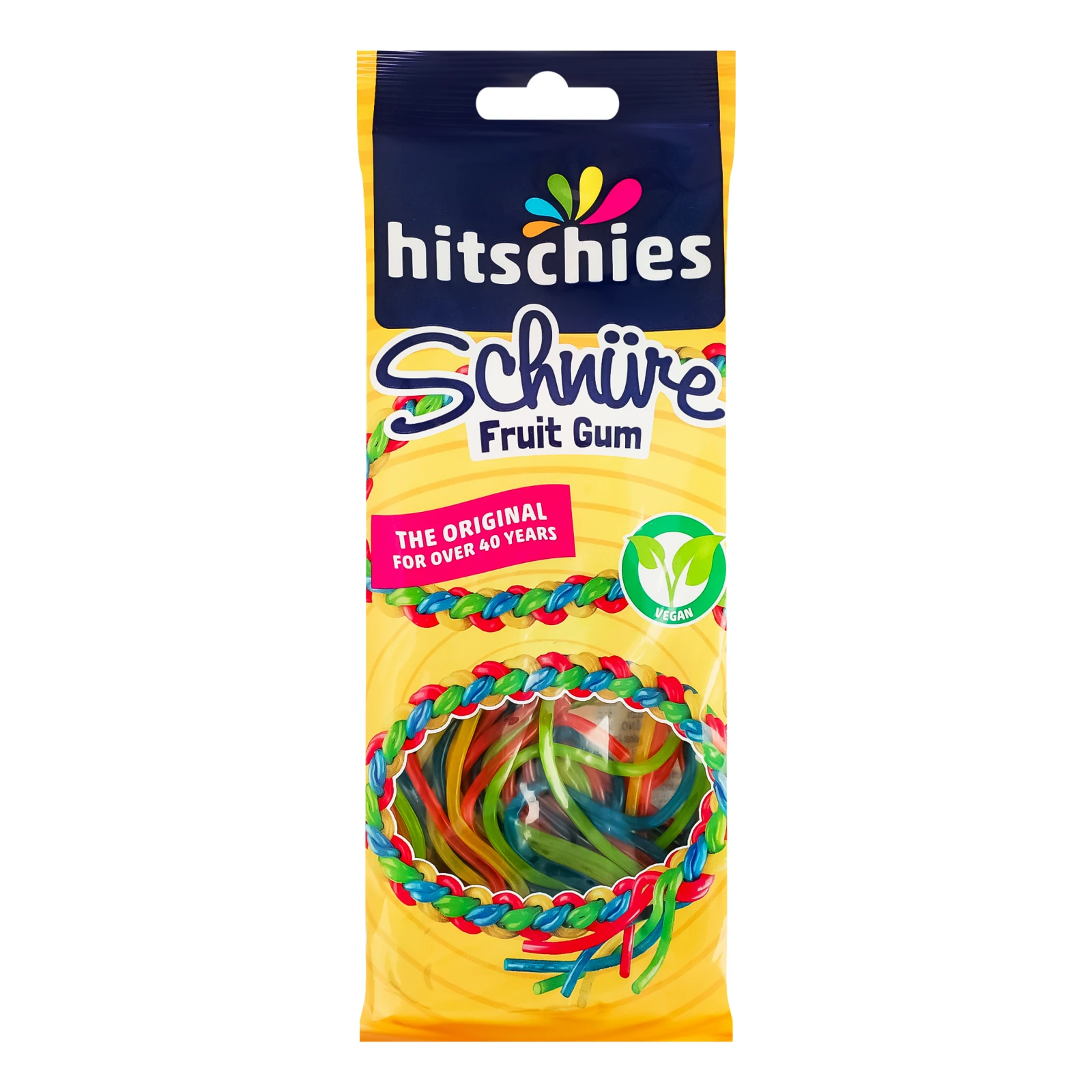 Цукерки жувальні Hitschies Schnure фруктові 75г