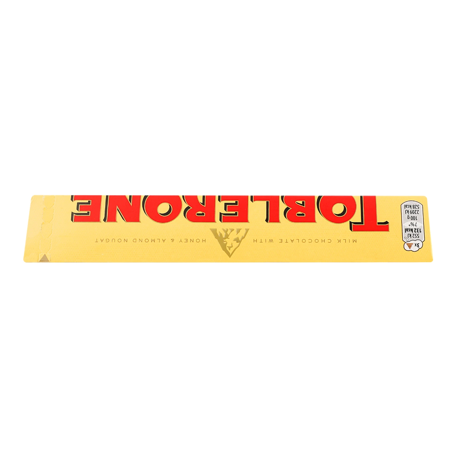 Шоколад Toblerone молочний з медово-мигдальною нугою 100г Фото №:2