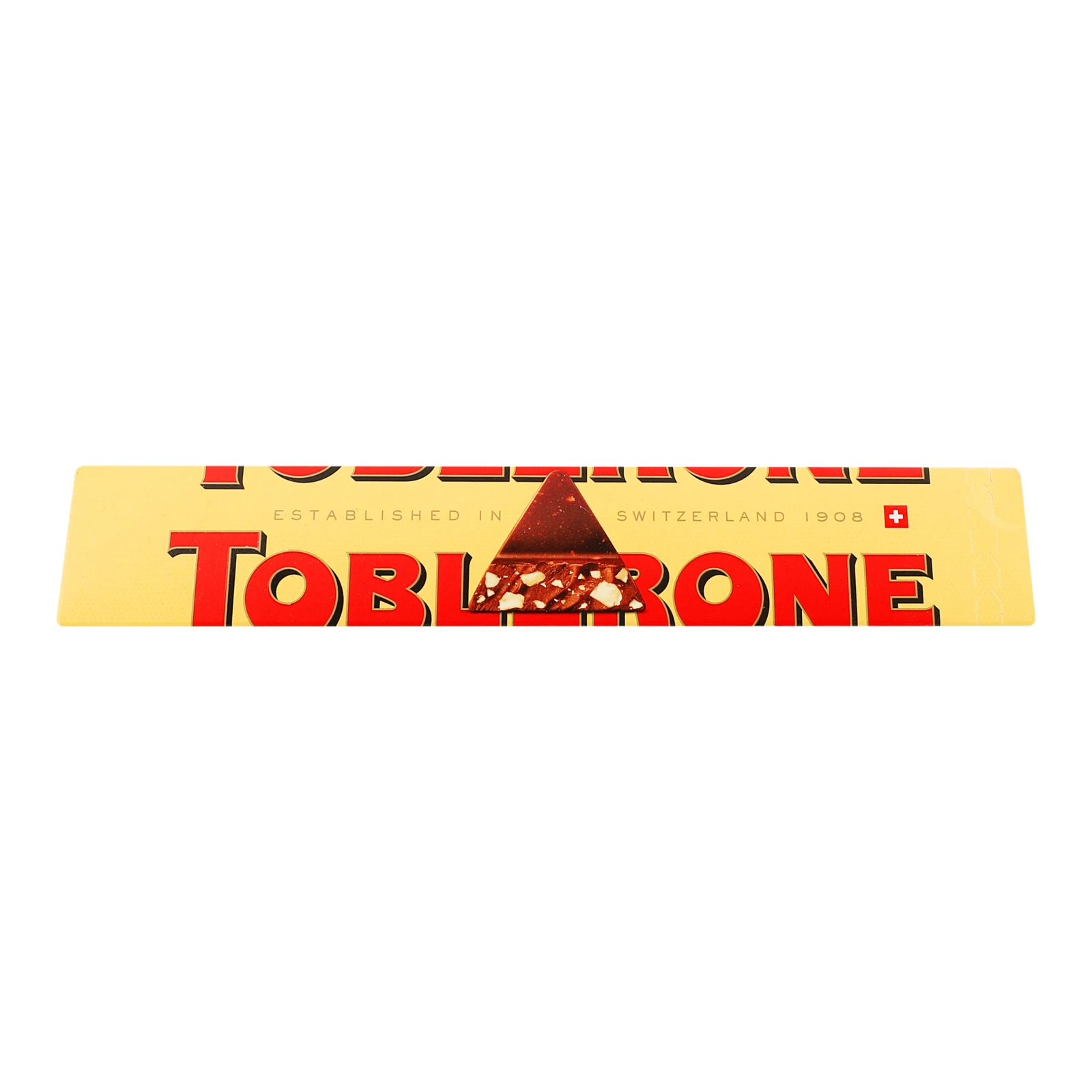 Шоколад Toblerone молочний з медово-мигдальною нугою 100г Фото №:1