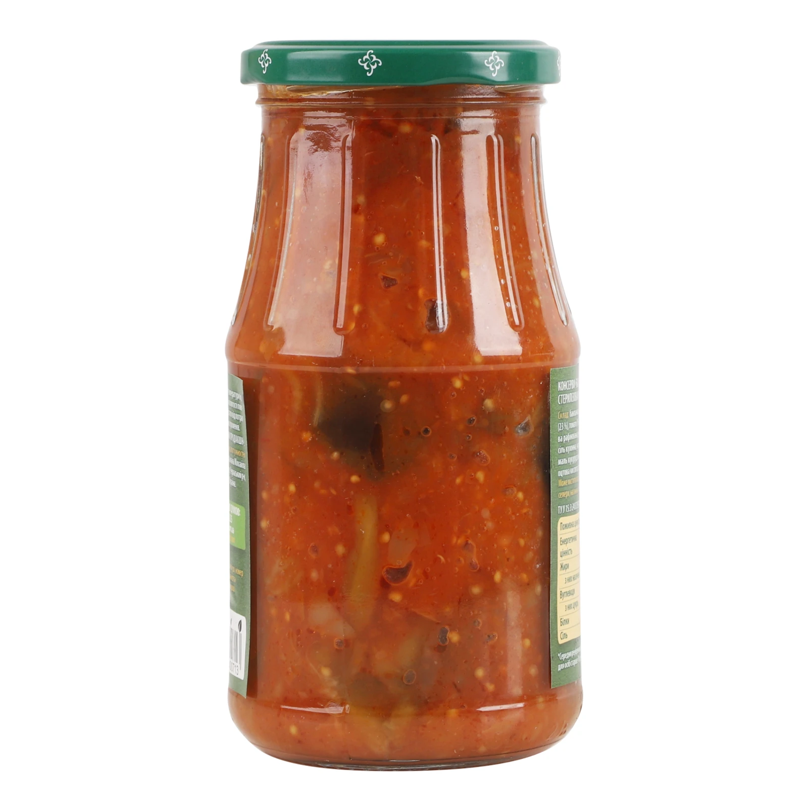 Баклажани Верес В аджиці стерилізовані 440г Фото №:2