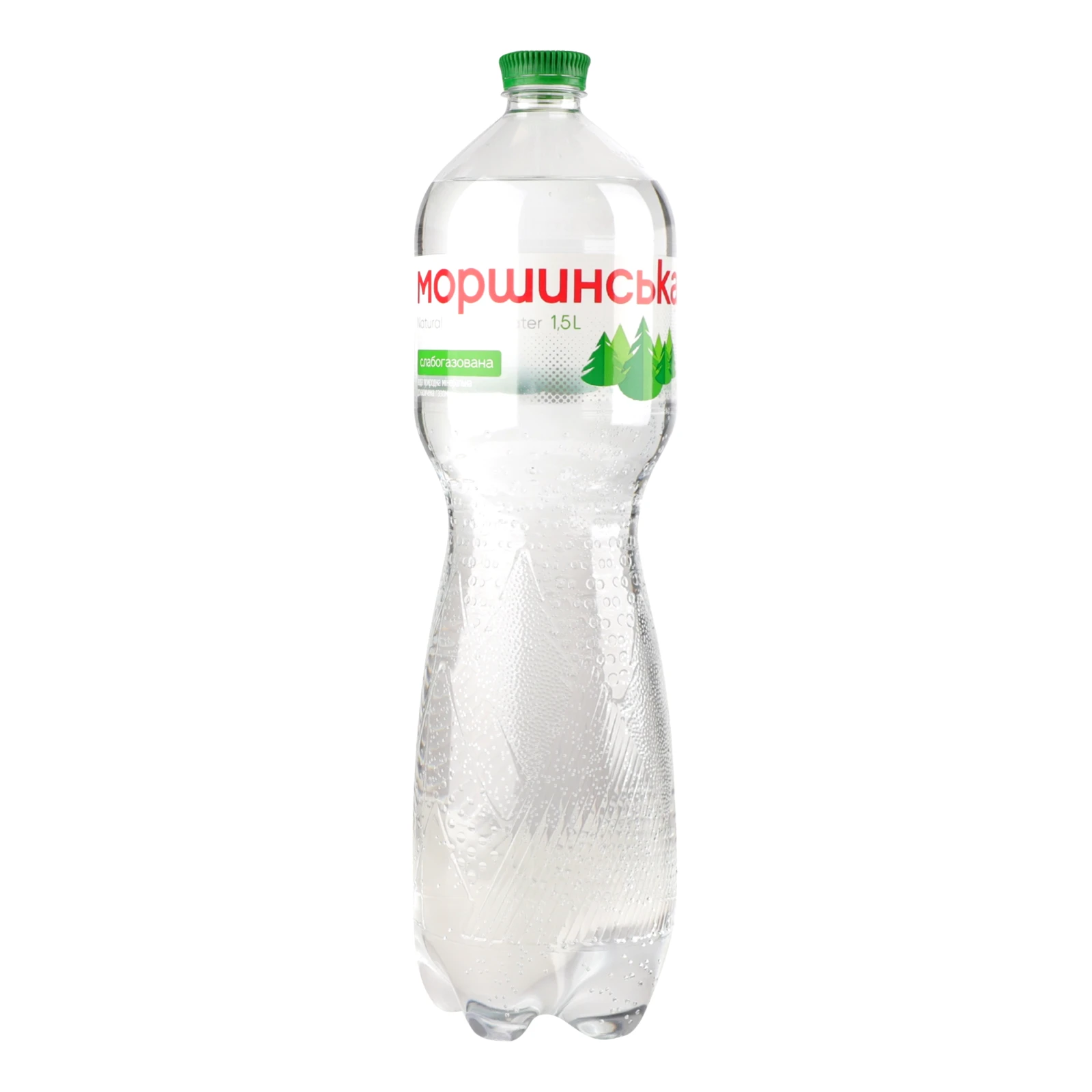 Вода Моршинська мінеральна слабогазована 1.5л Фото №:1