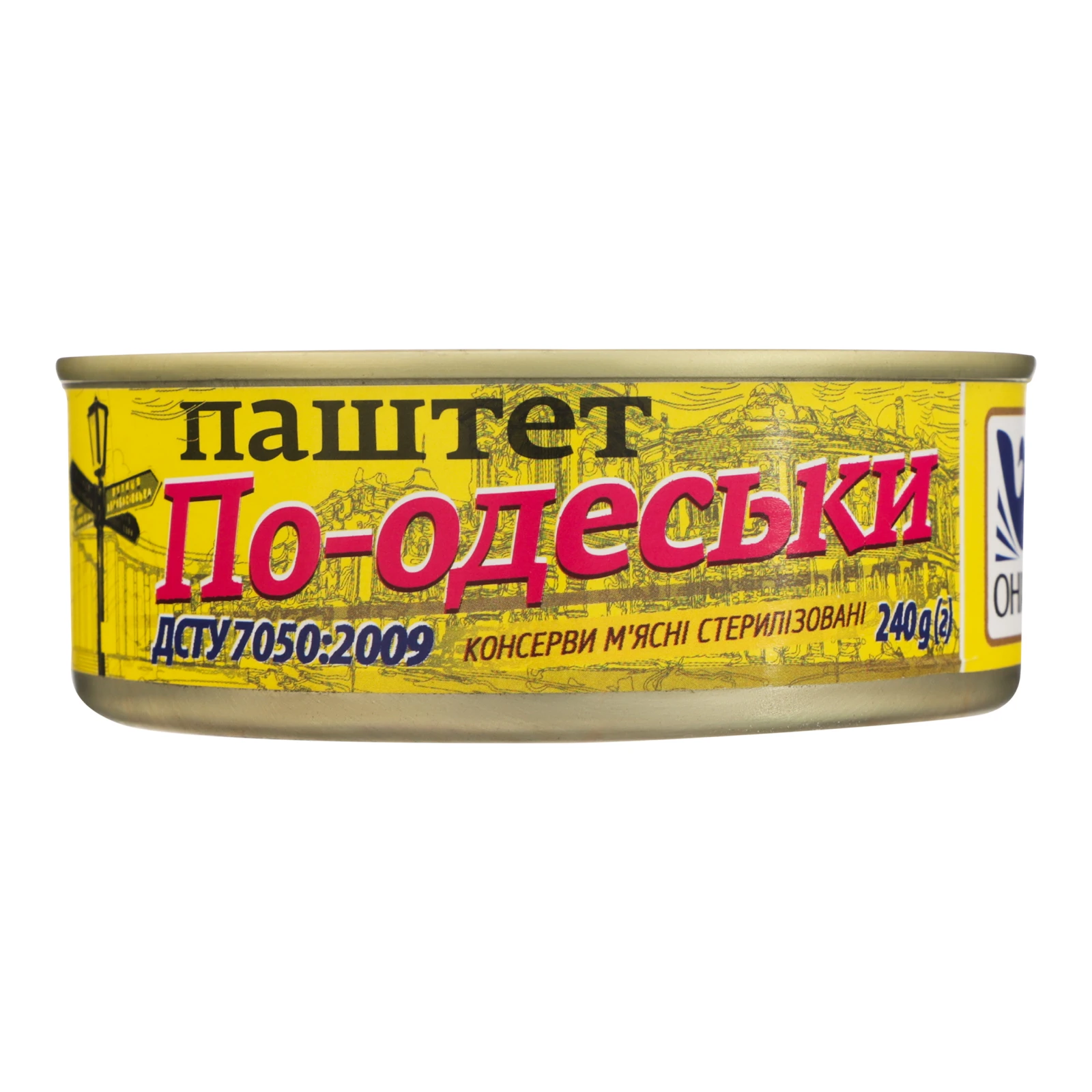 Паштет Онисс По-одеськи 240г Фото №:1