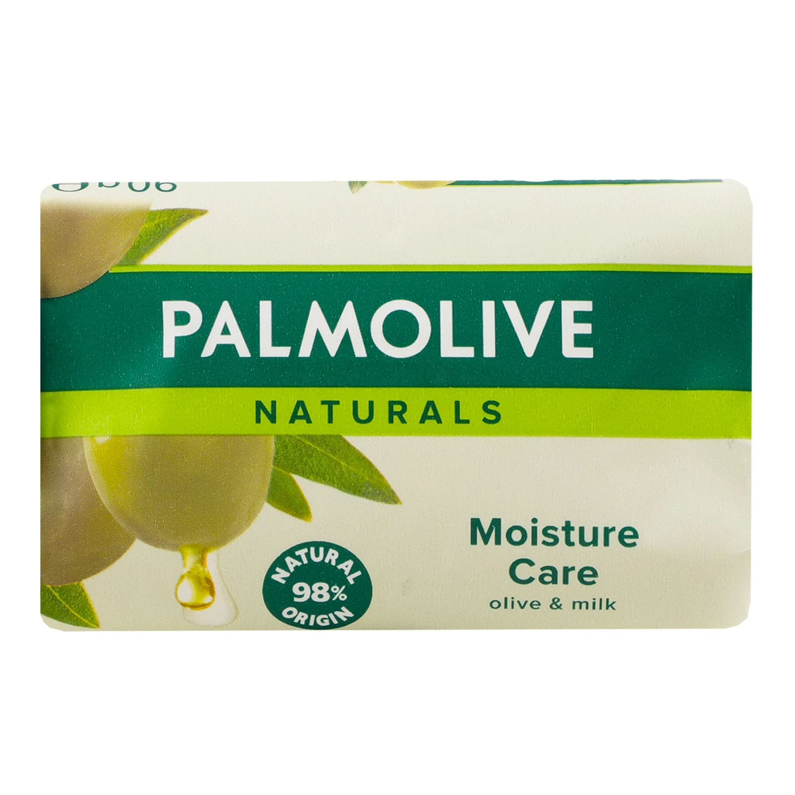Мило Palmolive Naturals Moisture care тверде Оливки та молочко 90г Фото №:1