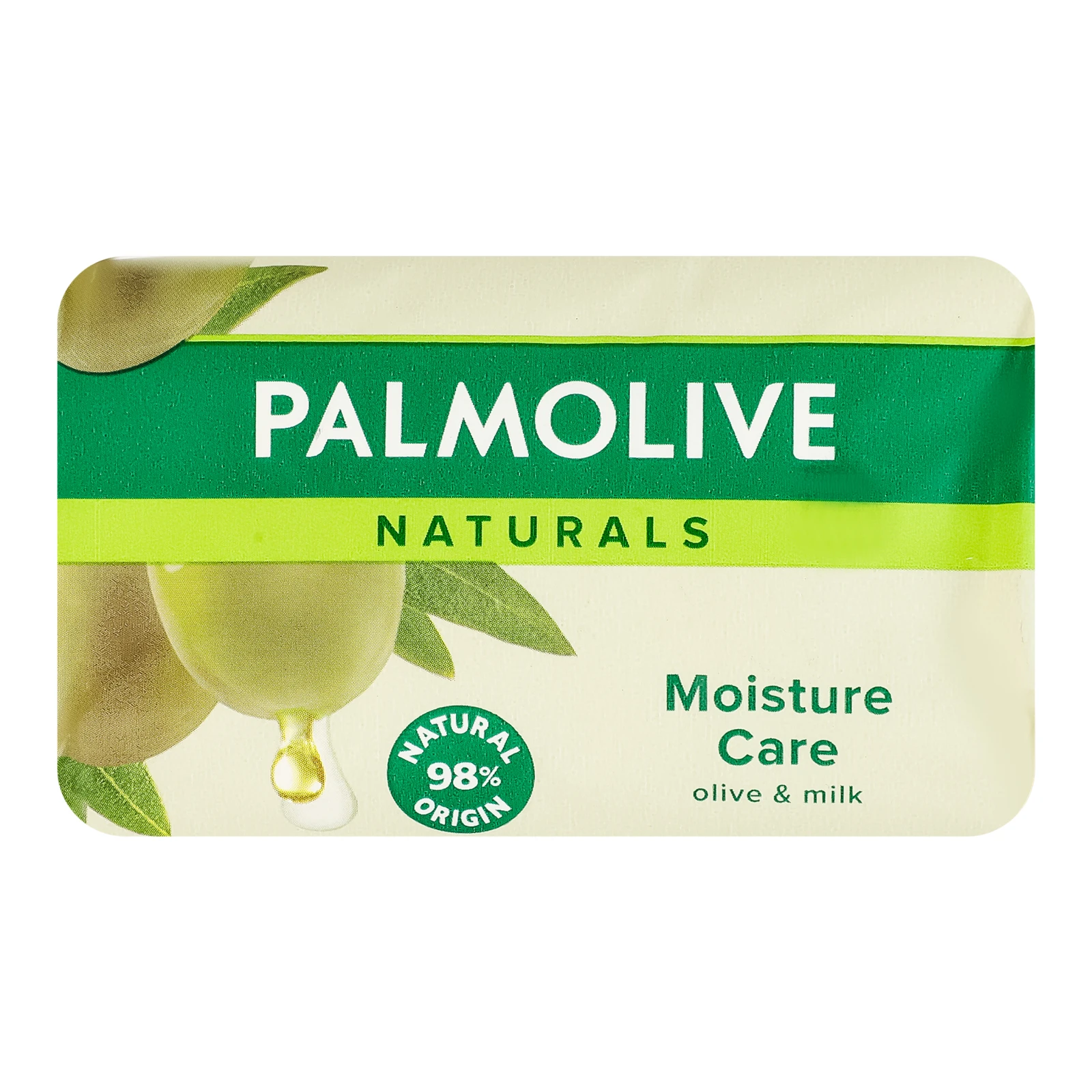 Мило Palmolive Naturals Moisture care тверде Оливкa та молочко 90г Фото №:1