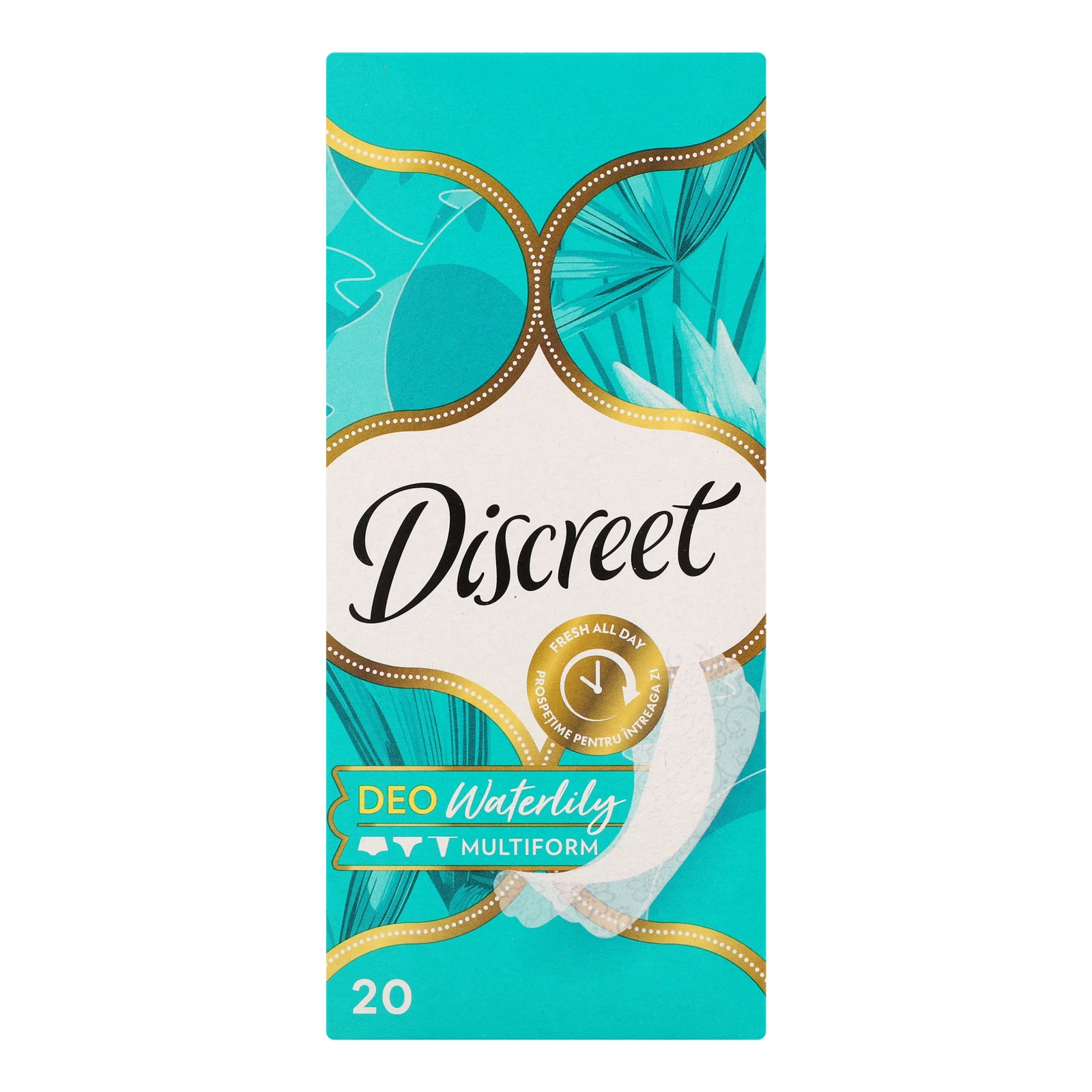 Прокладки щоденні Discreet Deo Waterlily 20шт/уп Фото №:1
