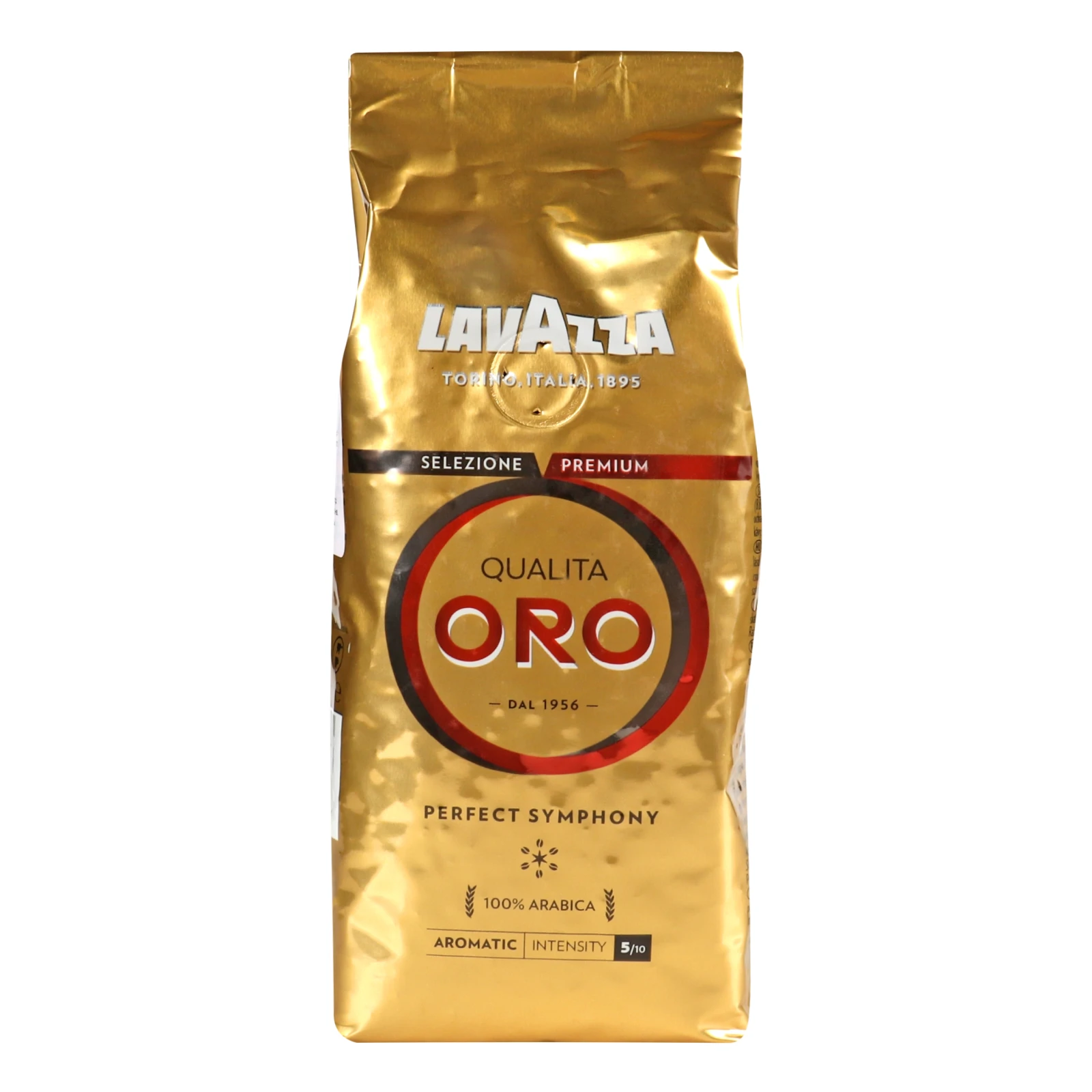 Кава Lavazza Qualita Oro натуральна смажена в зернах 250г Фото навігації №:1