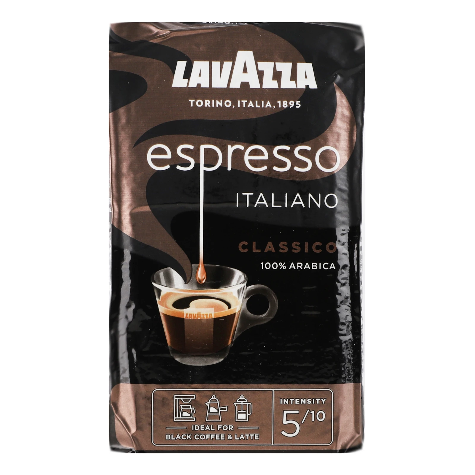 Кава Lavazza Espresso Italiano Classico натуральна смажена мелена 250г Фото №:1