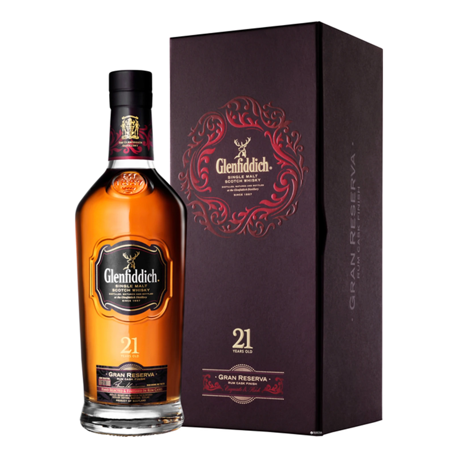 Віскі Glenfiddich 21YO 40% 0.7л Фото навігації №:1