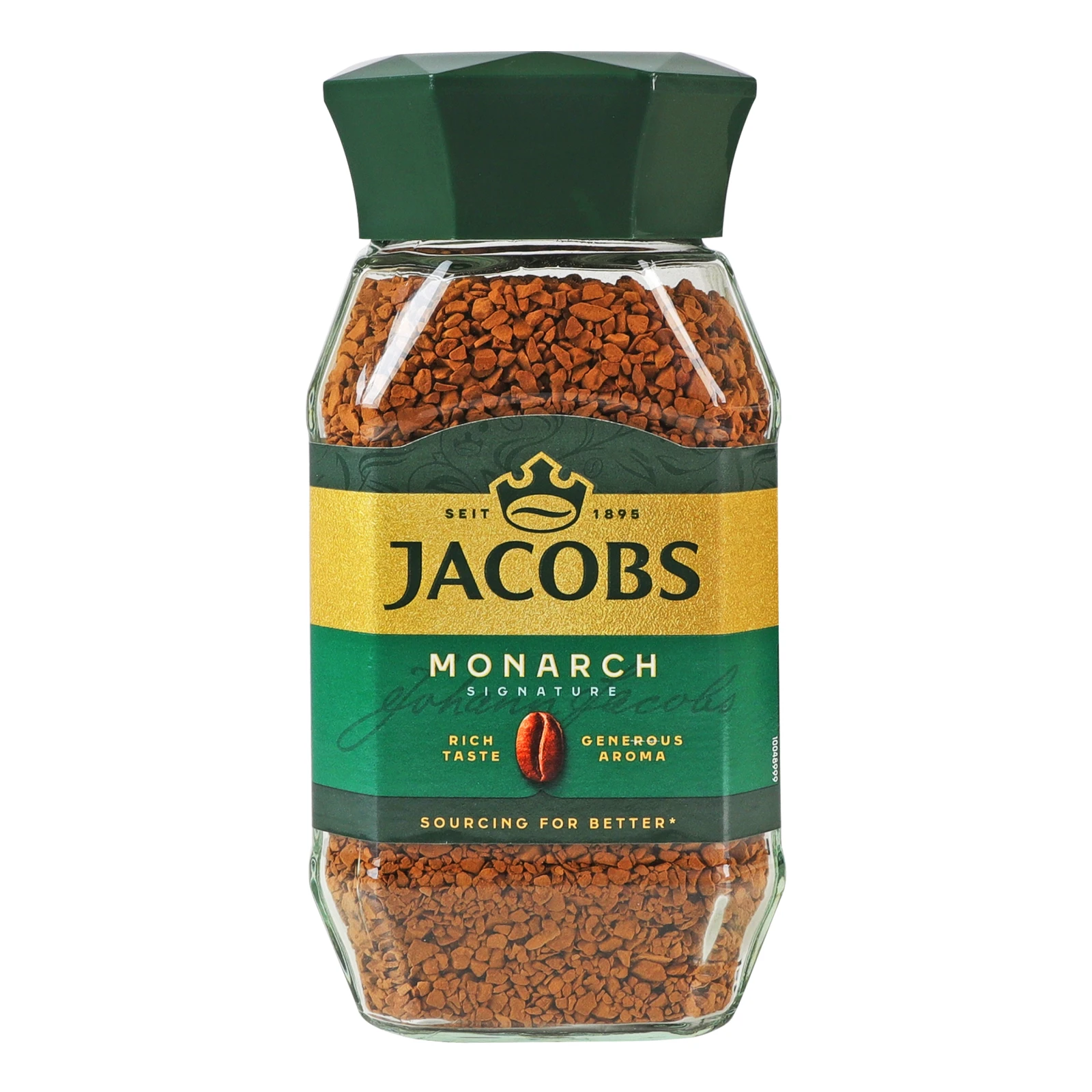 Кава Jacobs Monarch натуральна розчинна сублімована 95г Фото навігації №:1